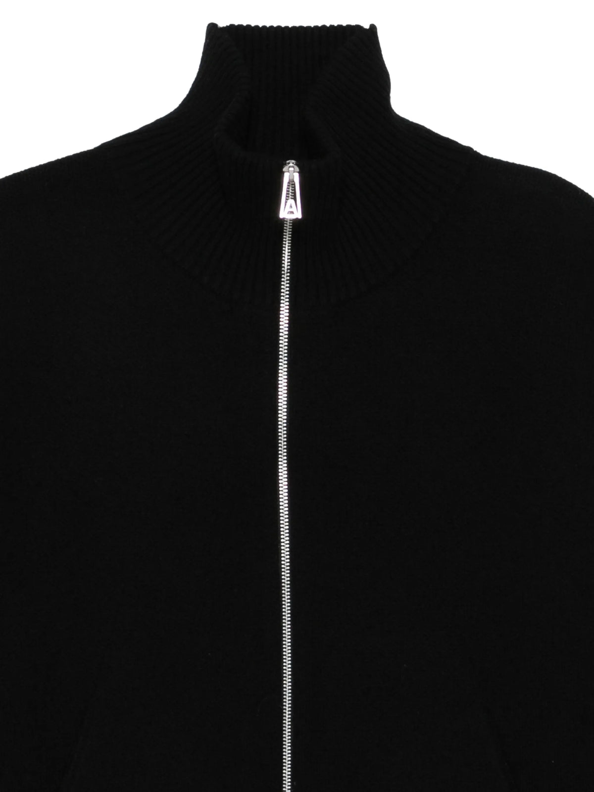 zip-neck high-neck jacket