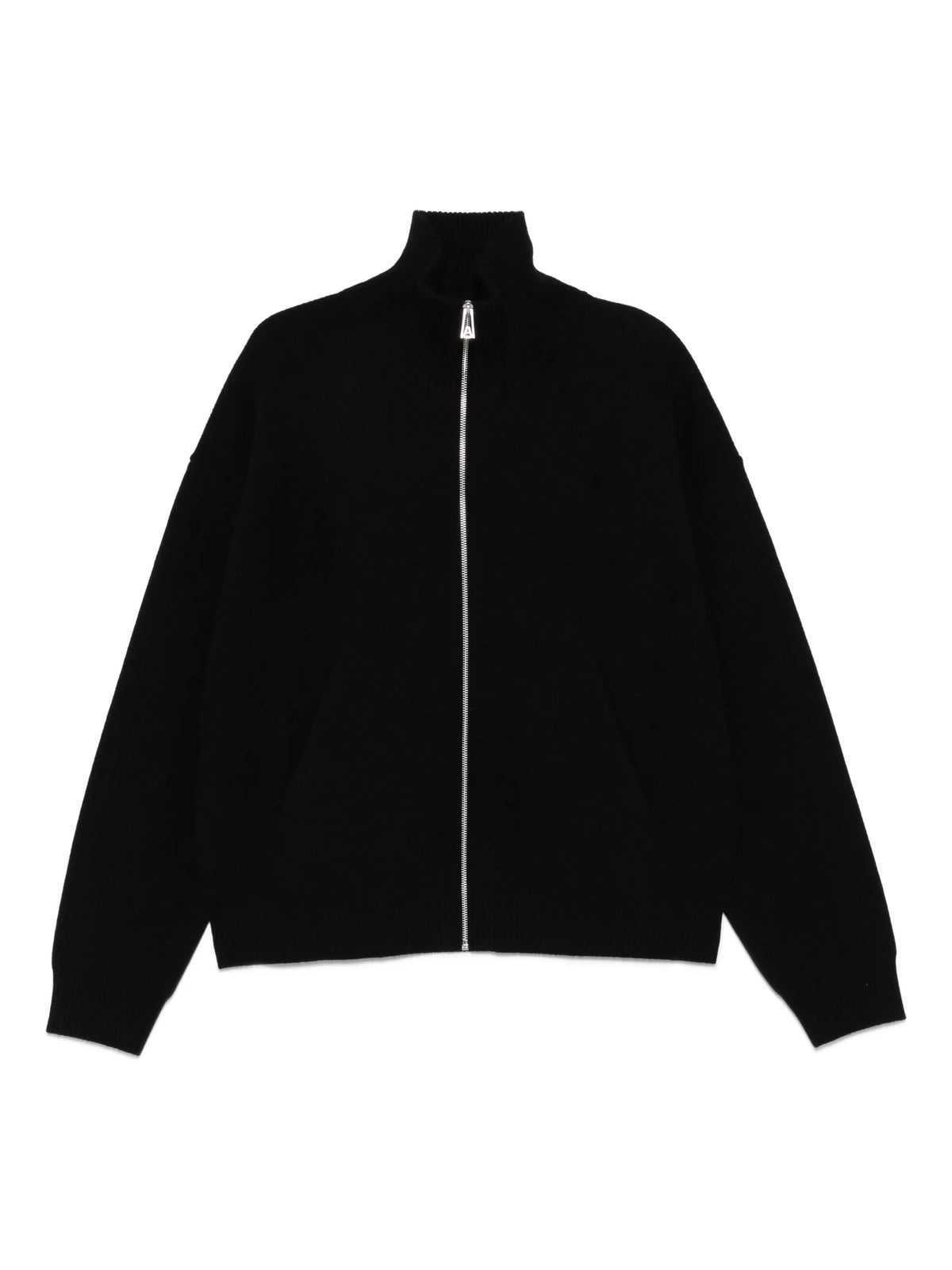 zip-neck high-neck jacket