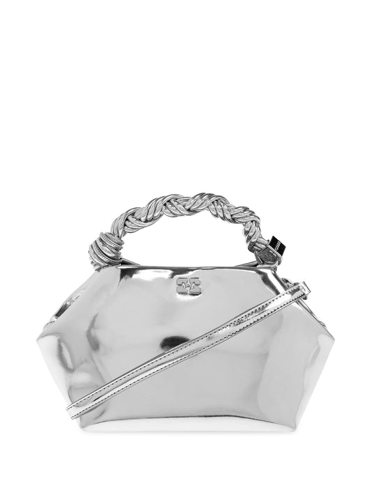 twisted-handle tote bag