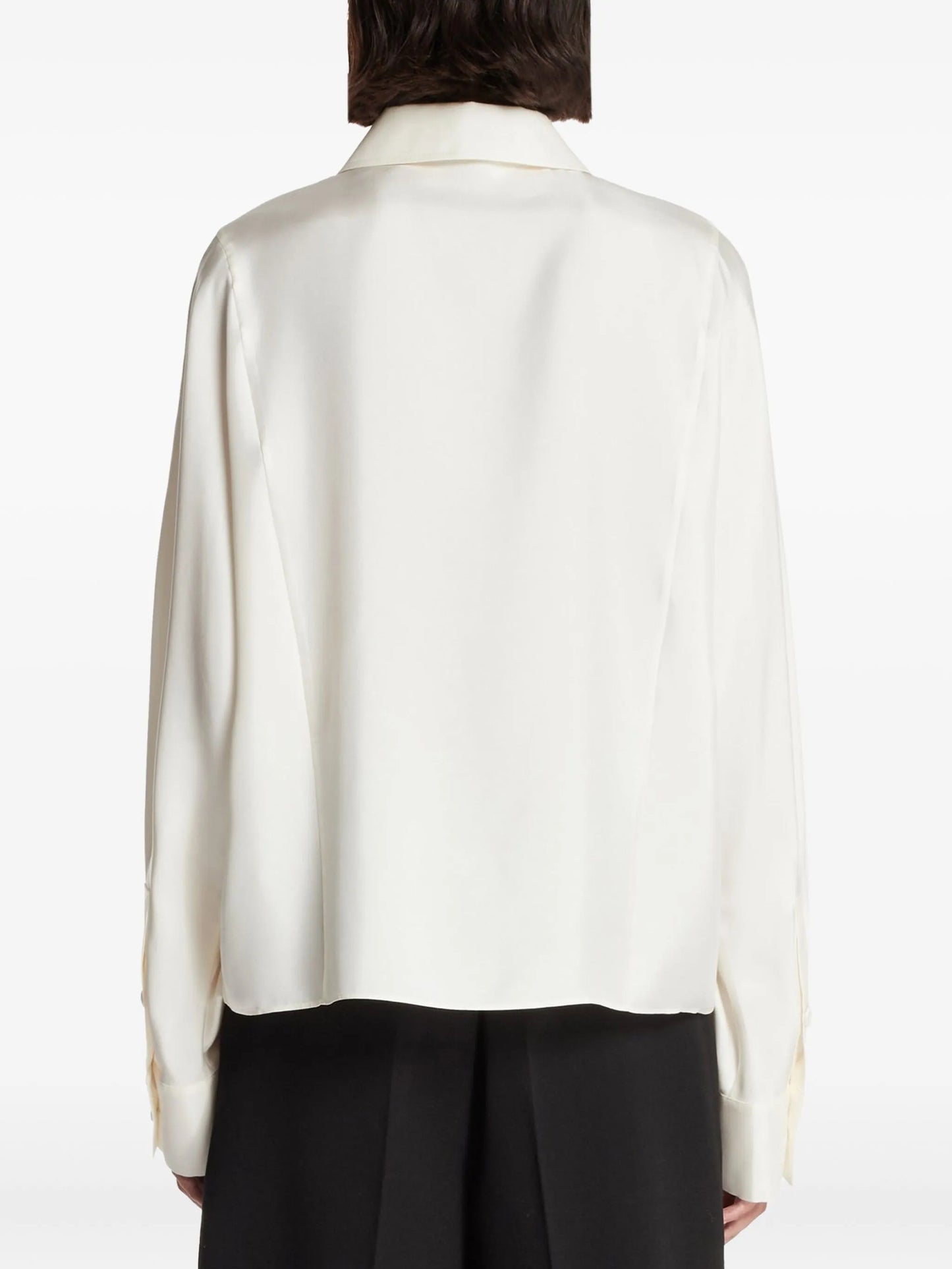 double-breasted blouse