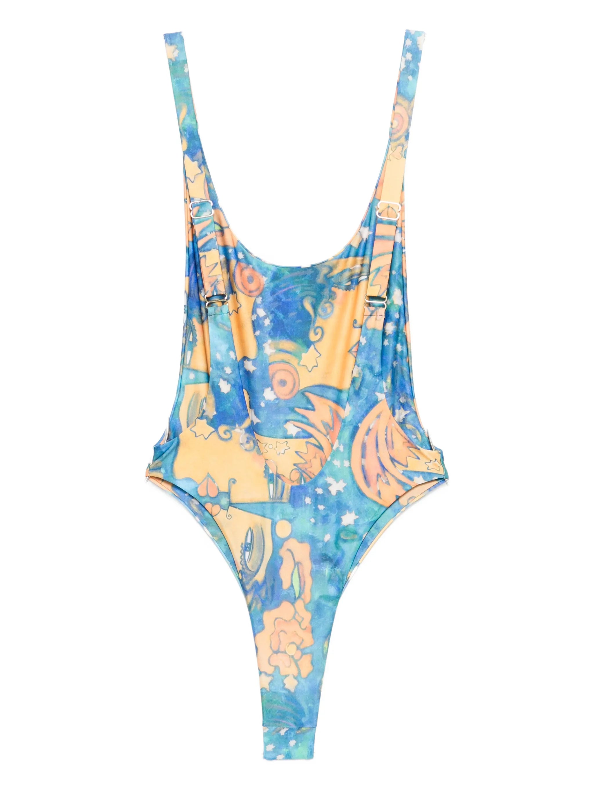 El Beso scoop-neck swimsuit