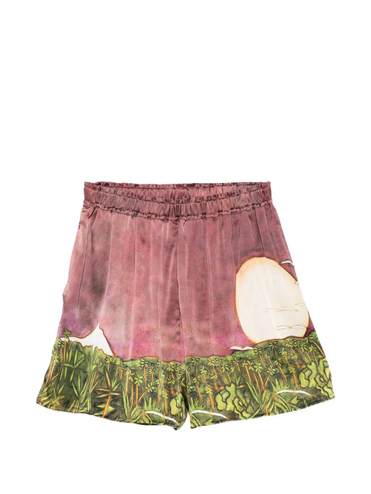 La Sierra elasticated-waist shorts