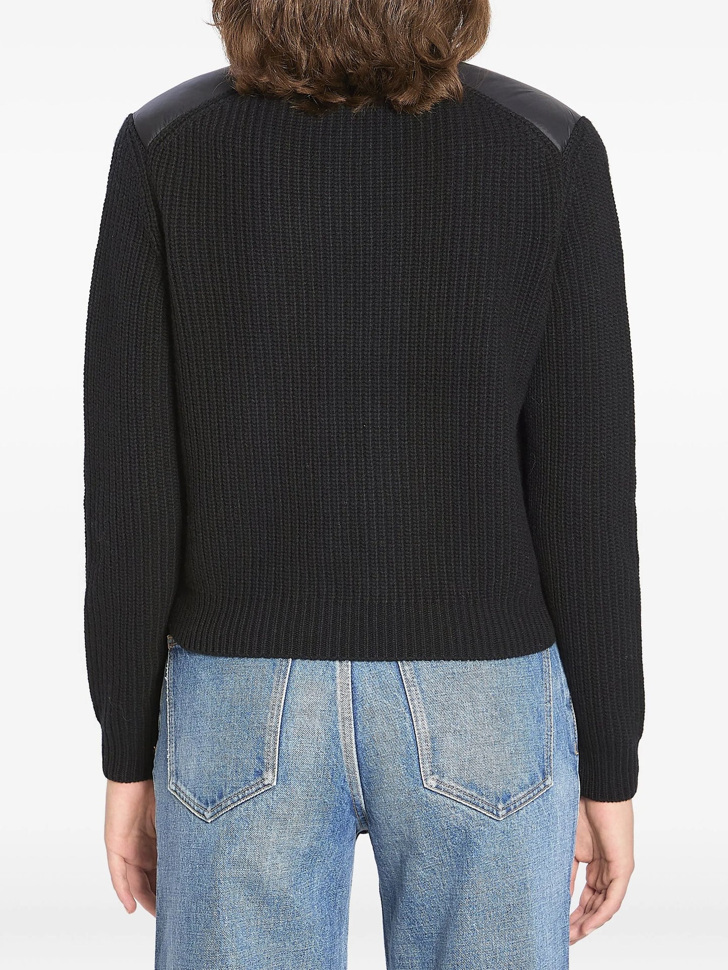 padded wool-blend puffer jacket