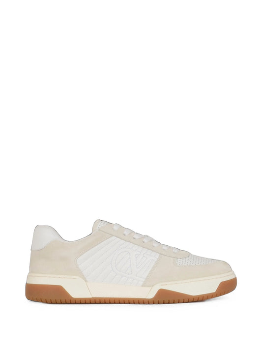 Sparry trainers in split leather and nappa
