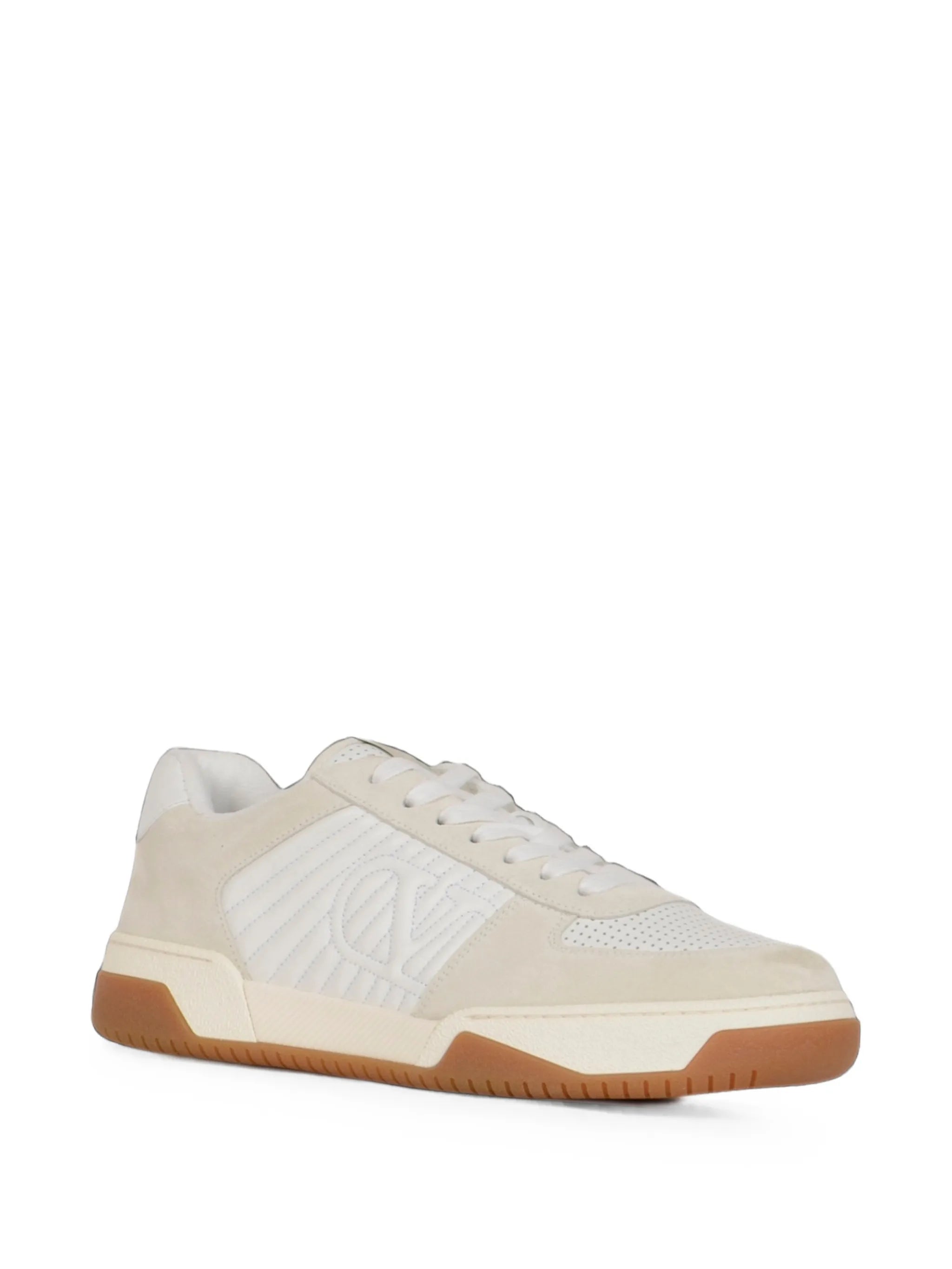 Sparry trainers in split leather and nappa