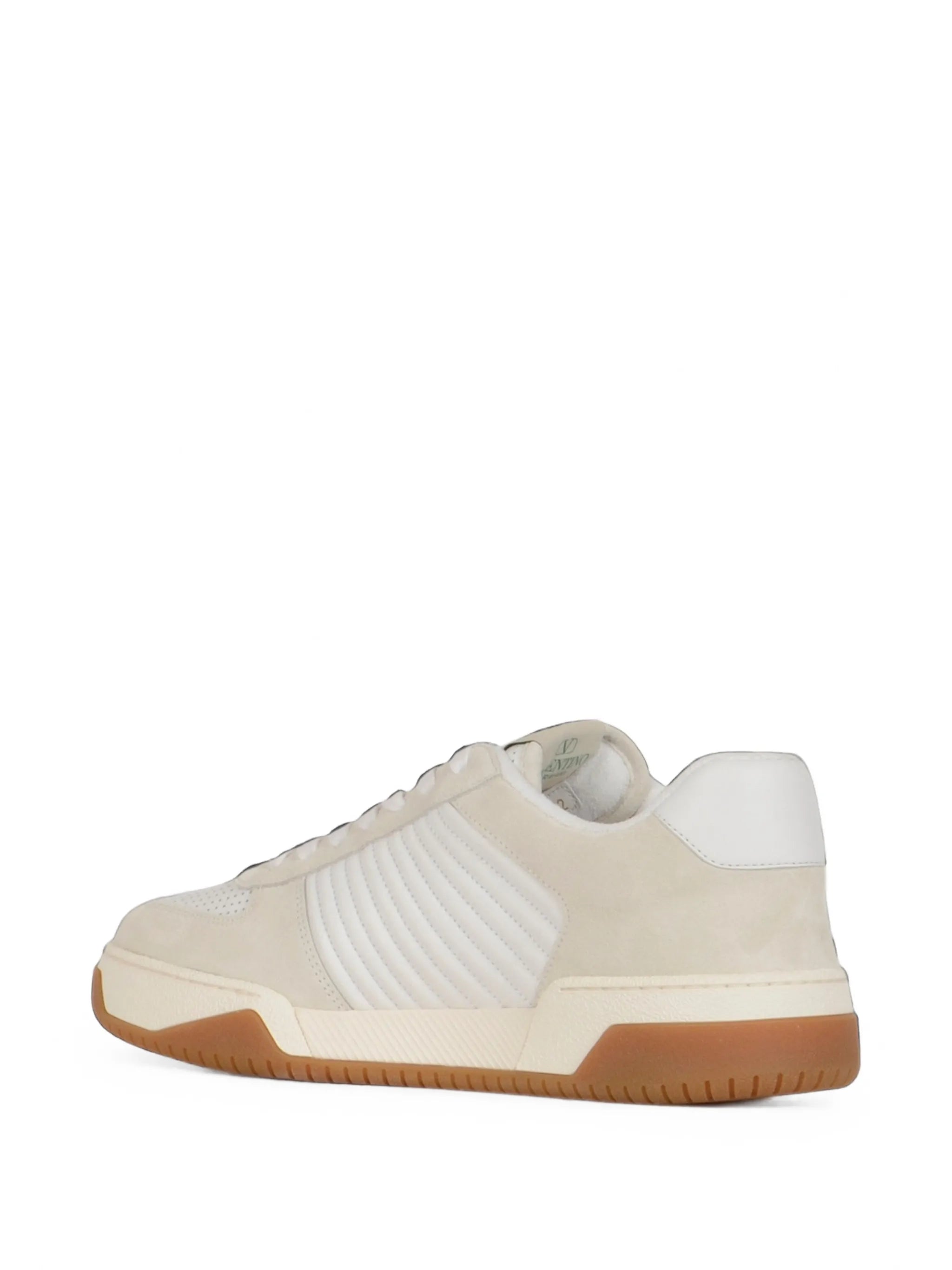 Sparry trainers in split leather and nappa