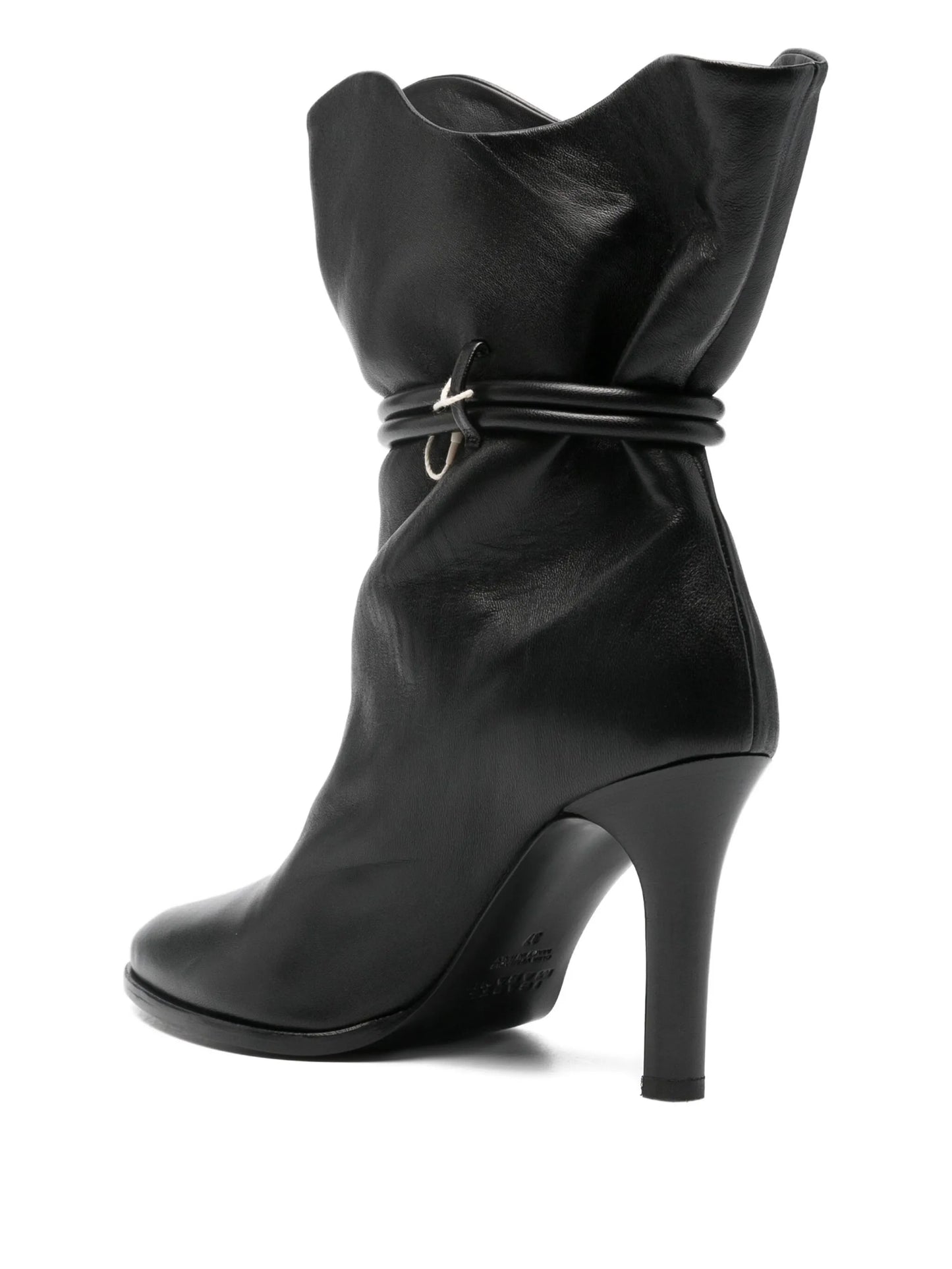 ankle leather boots