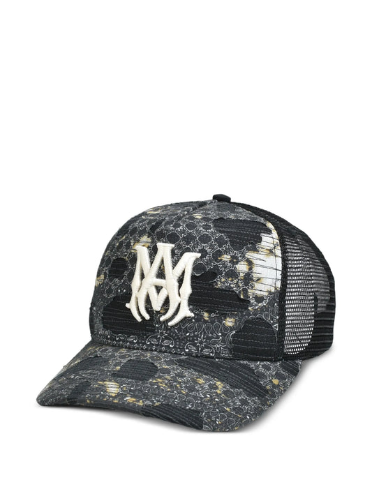 logo-embroidered baseball cap