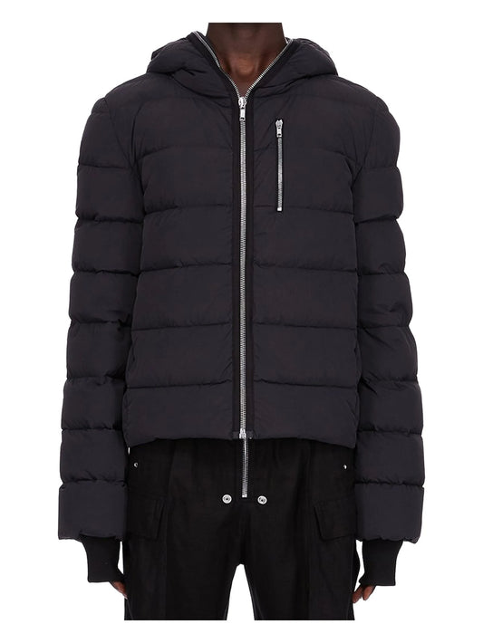 hooded puffer jacket
