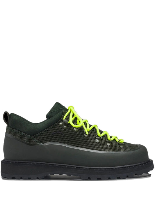 lace-up mesh sneakers