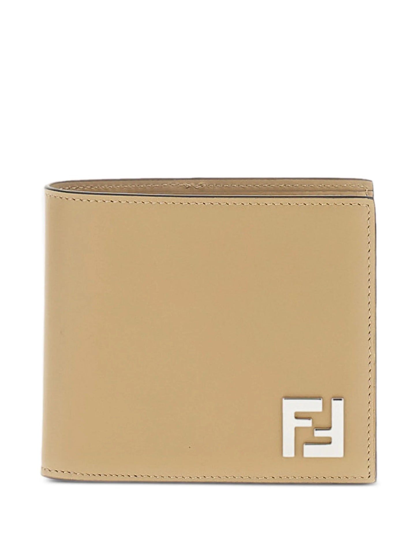 FF logo leather wallet