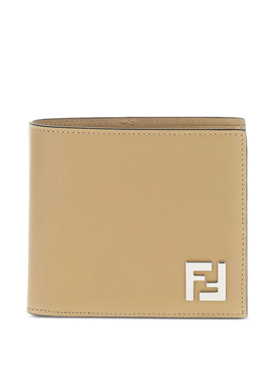 FF logo leather wallet