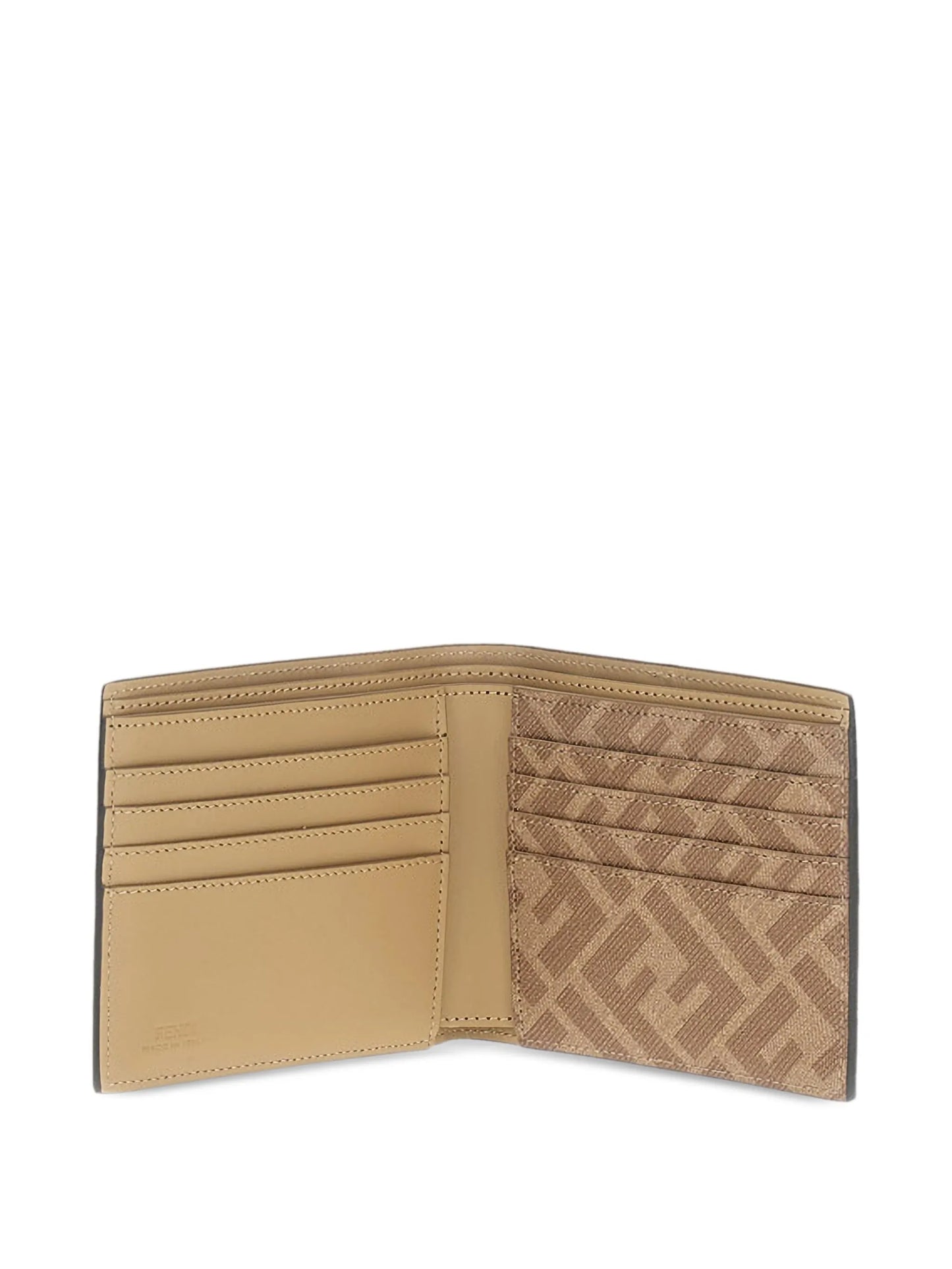 FF logo leather wallet