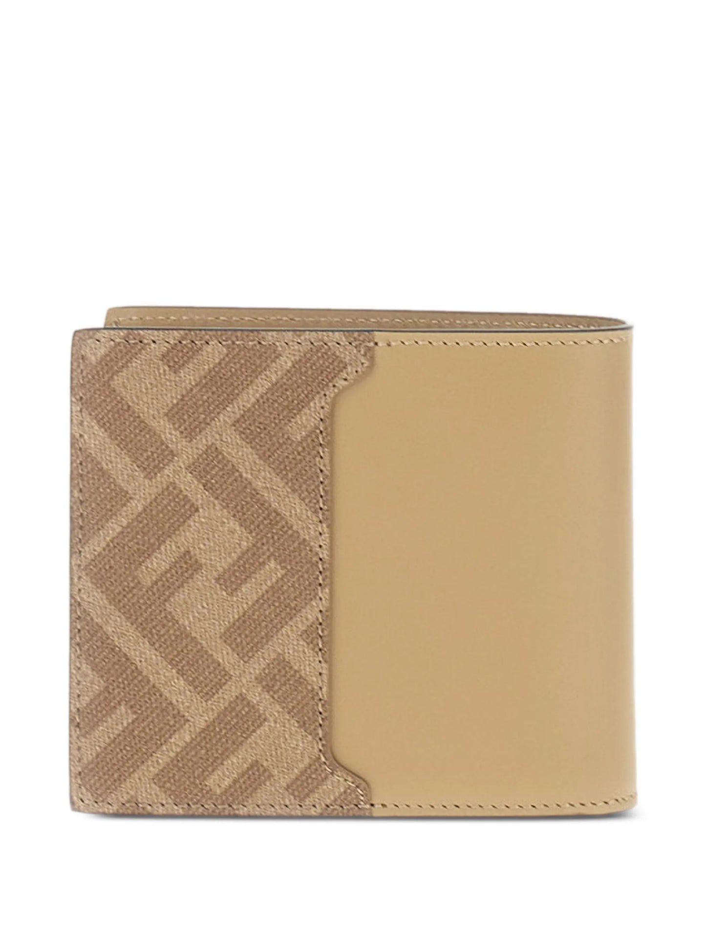 FF logo leather wallet