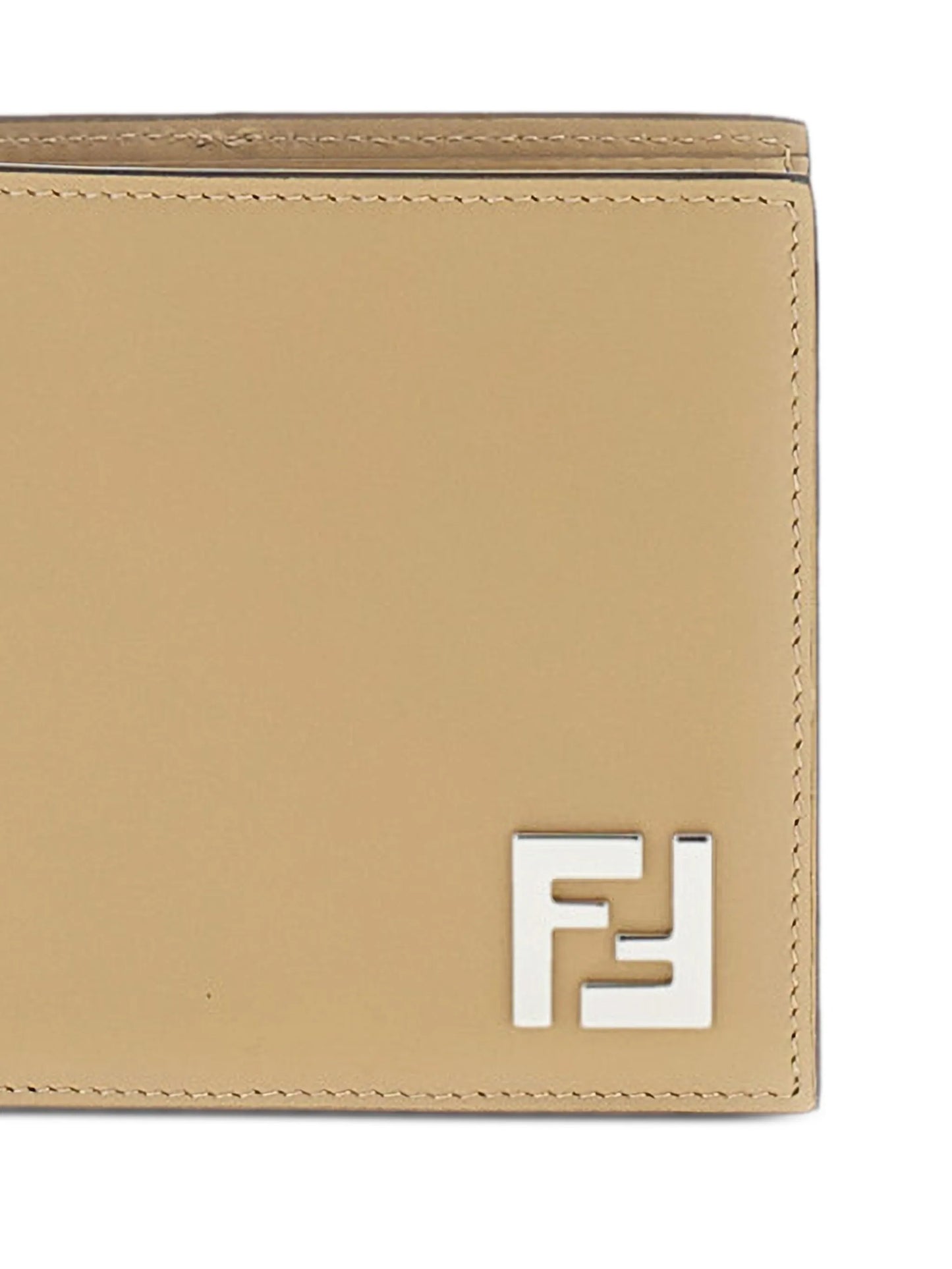 FF logo leather wallet