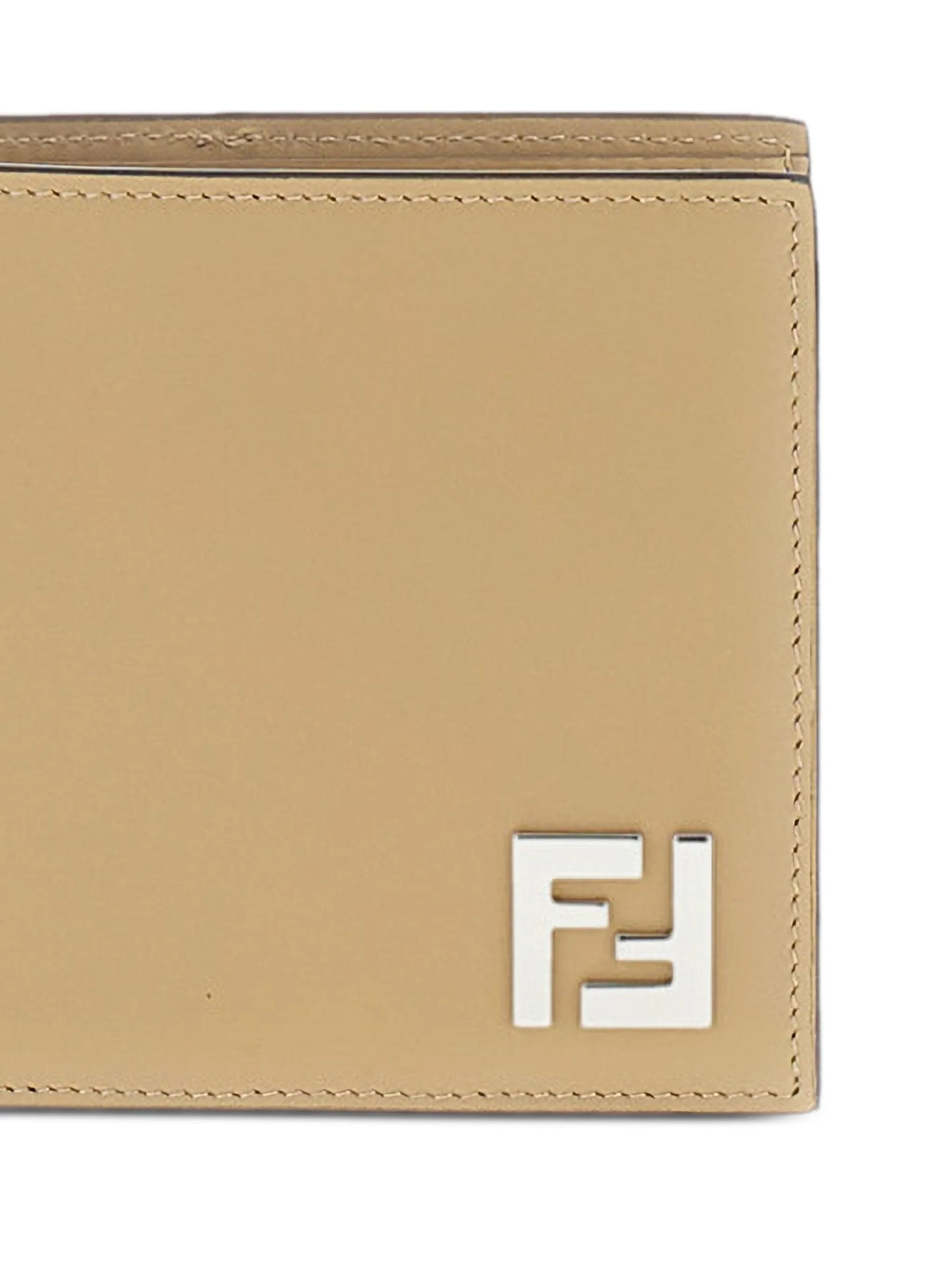 FF logo leather wallet