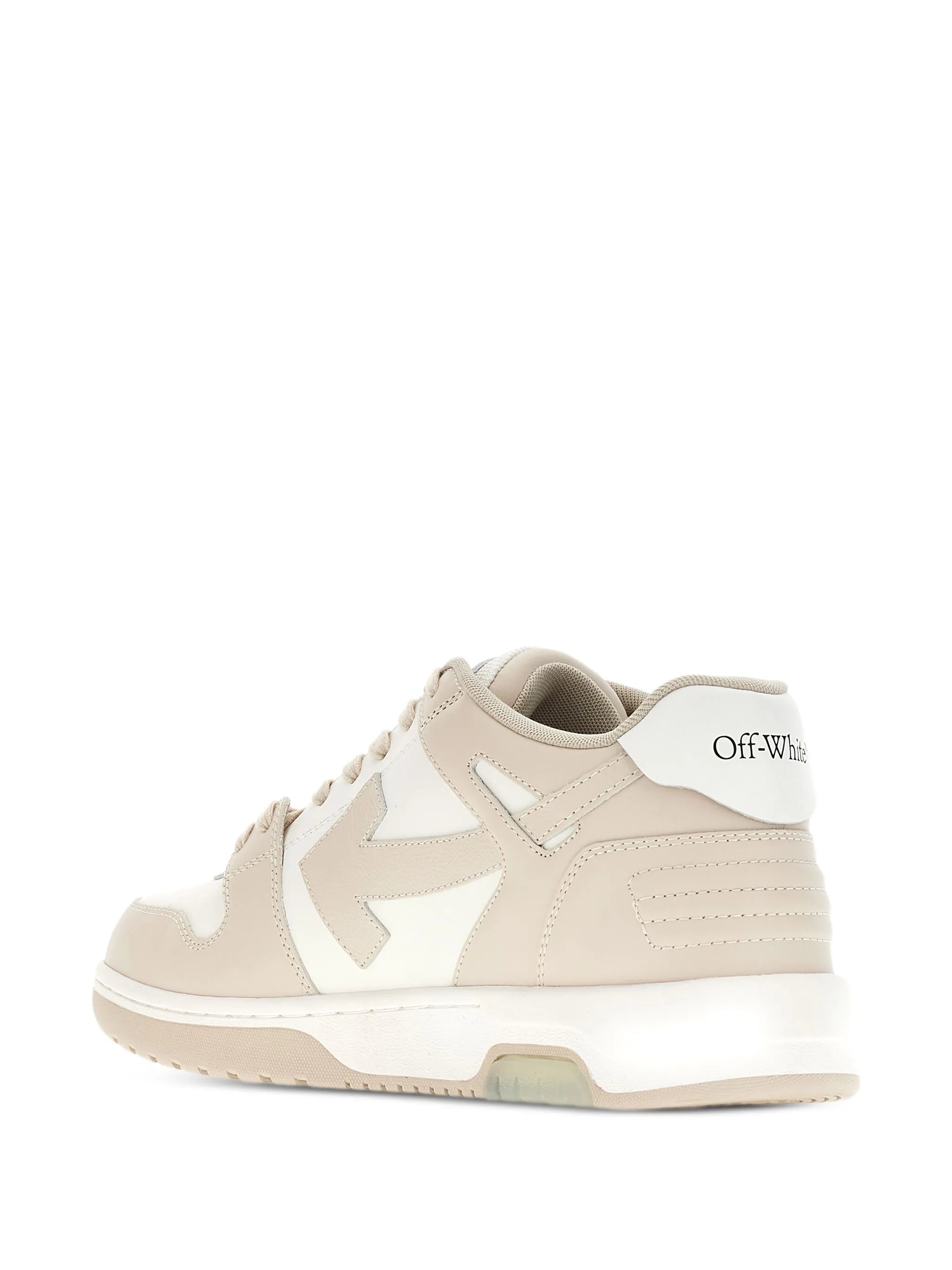 Out Of Office leather panel sneakers