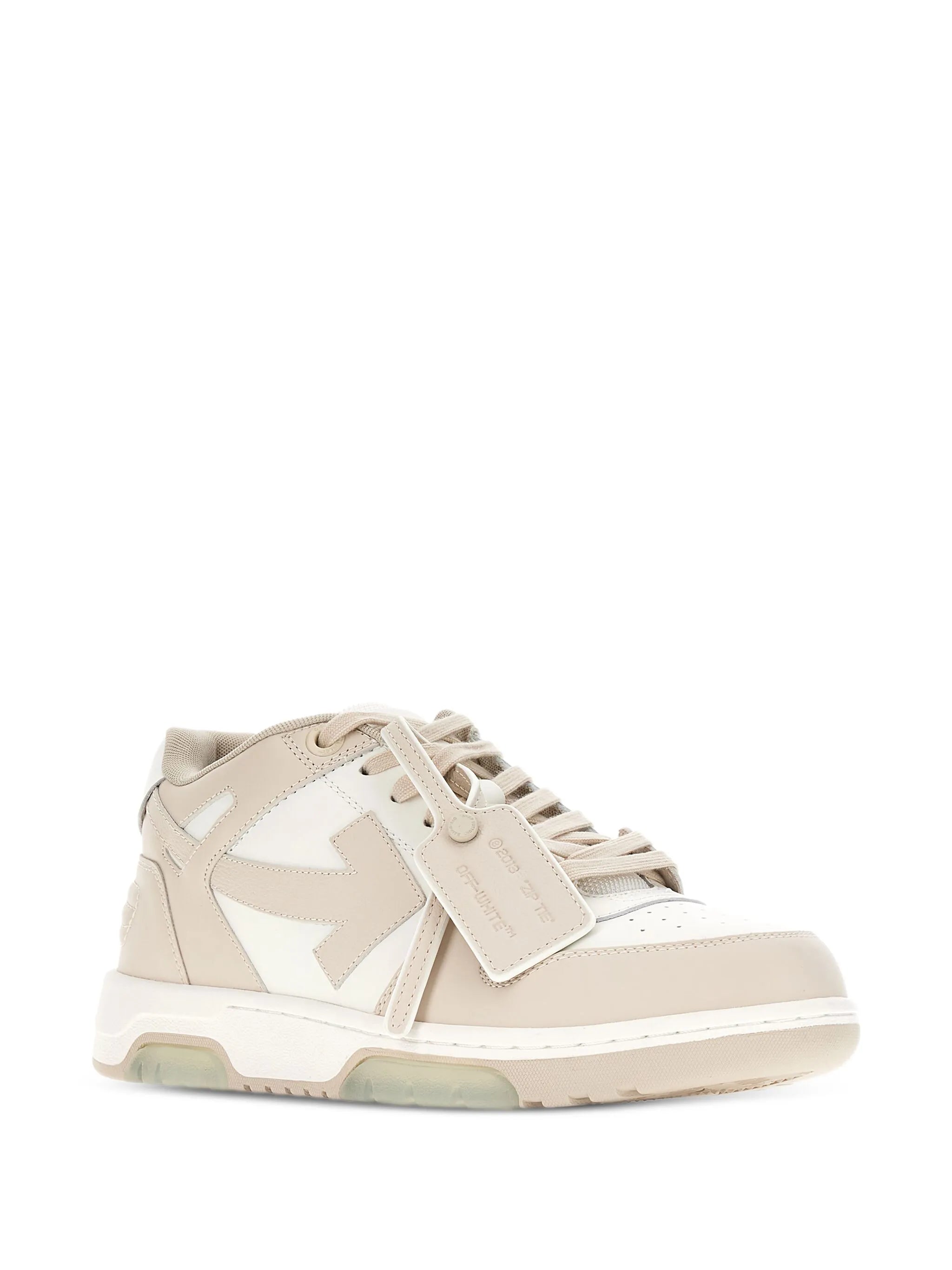 Out Of Office leather panel sneakers