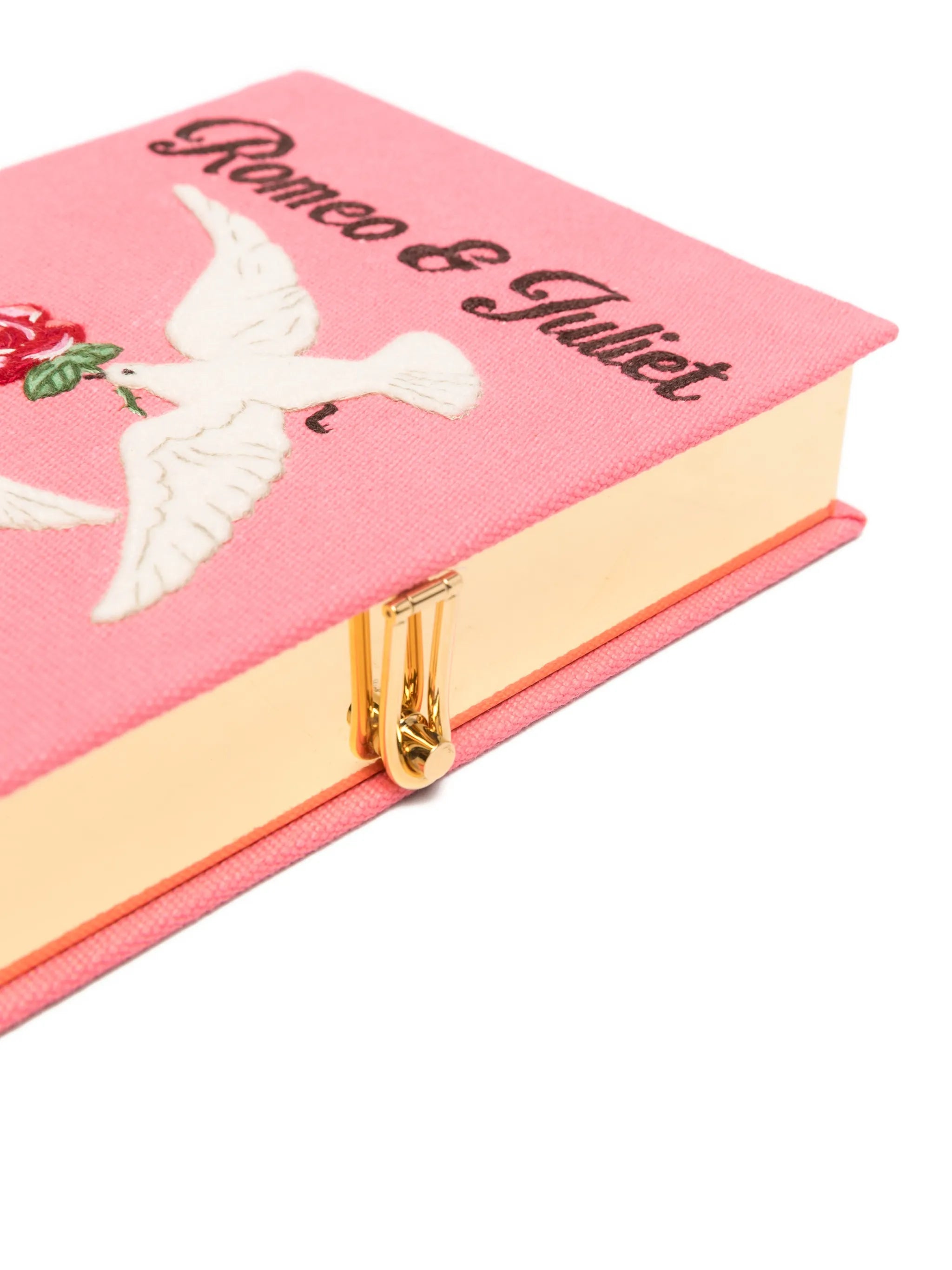 doves appliqué 'Romeo and Juliet' mini bag