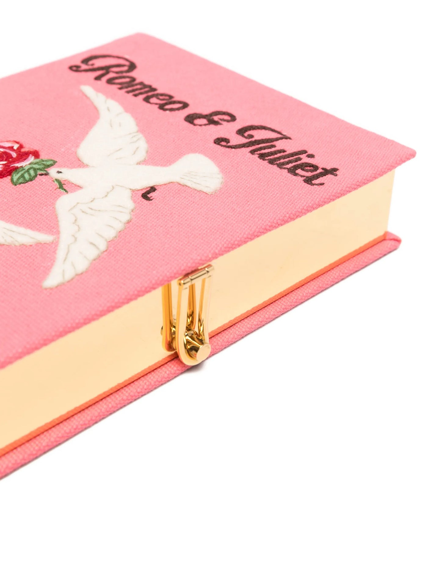 doves appliqué 'Romeo and Juliet' mini bag