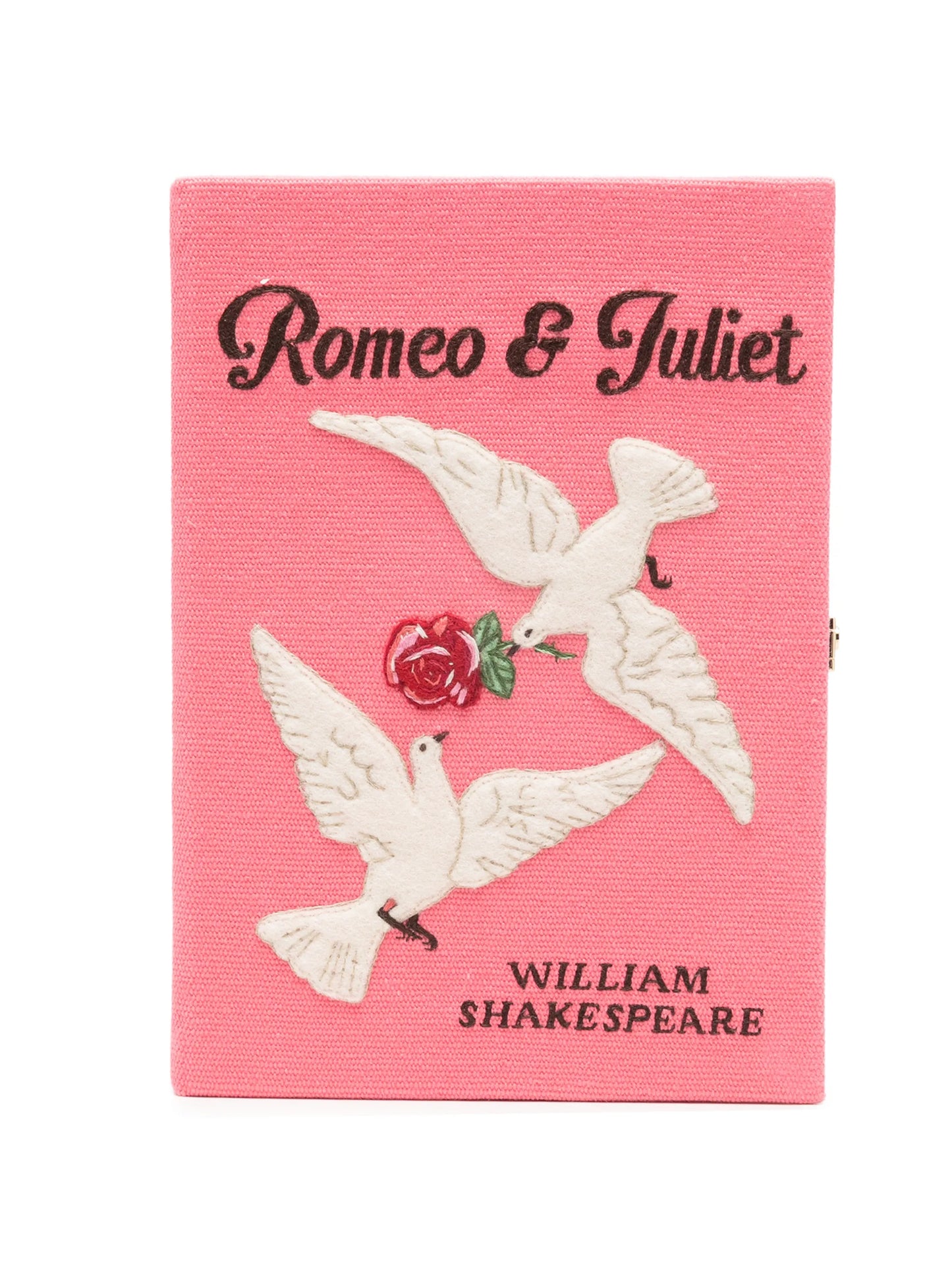 doves appliqué 'Romeo and Juliet' mini bag