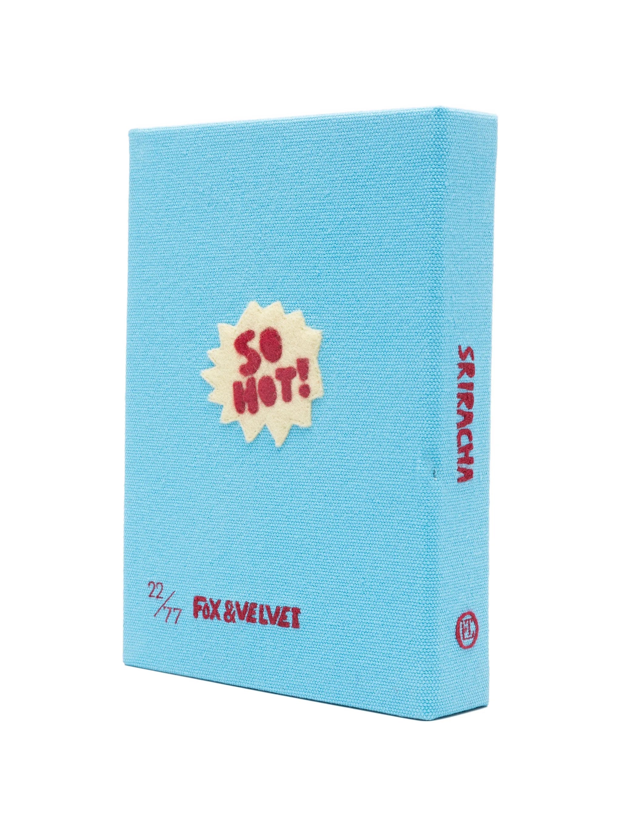 graphic-appliqué mini bag