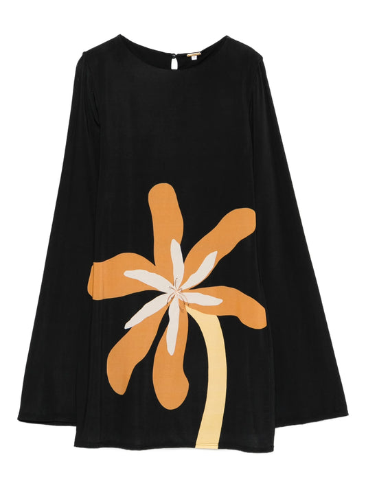 Maisha long-sleeve mini dress