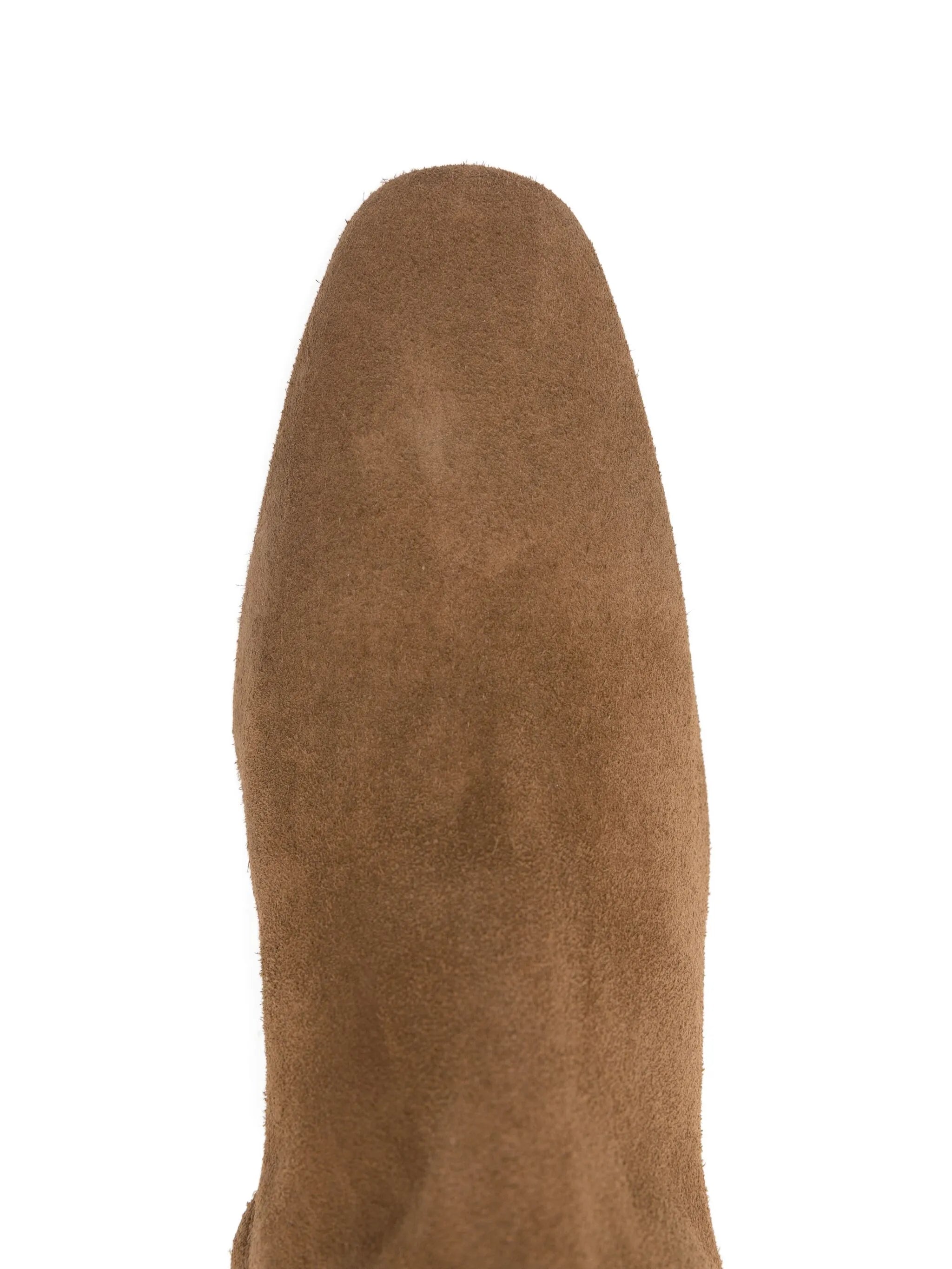 75mm Alma suede leather boots