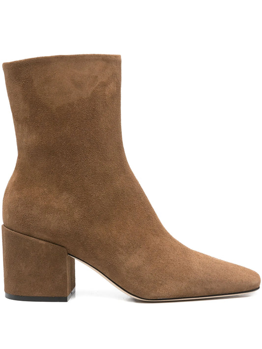 75mm Alma suede leather boots
