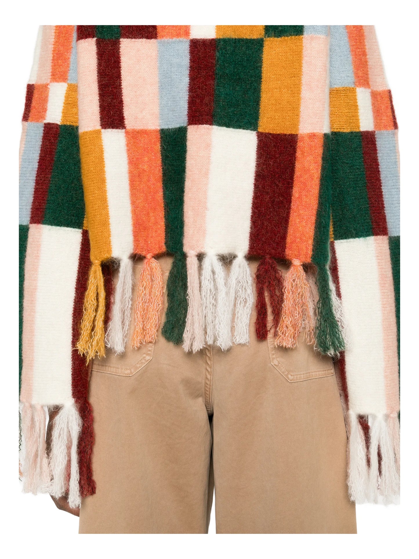 Marjorelle fringe sweater