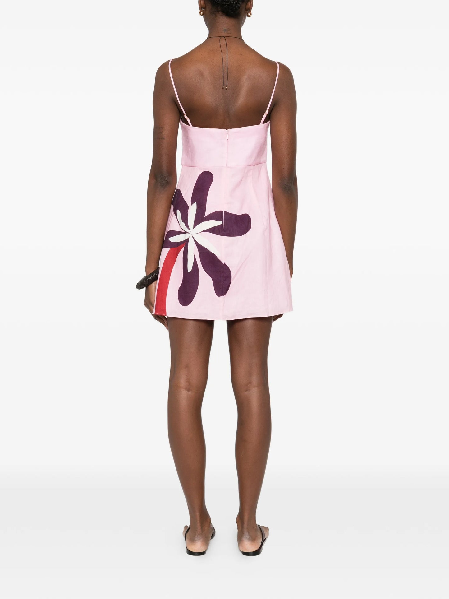 Roma floral mini dress