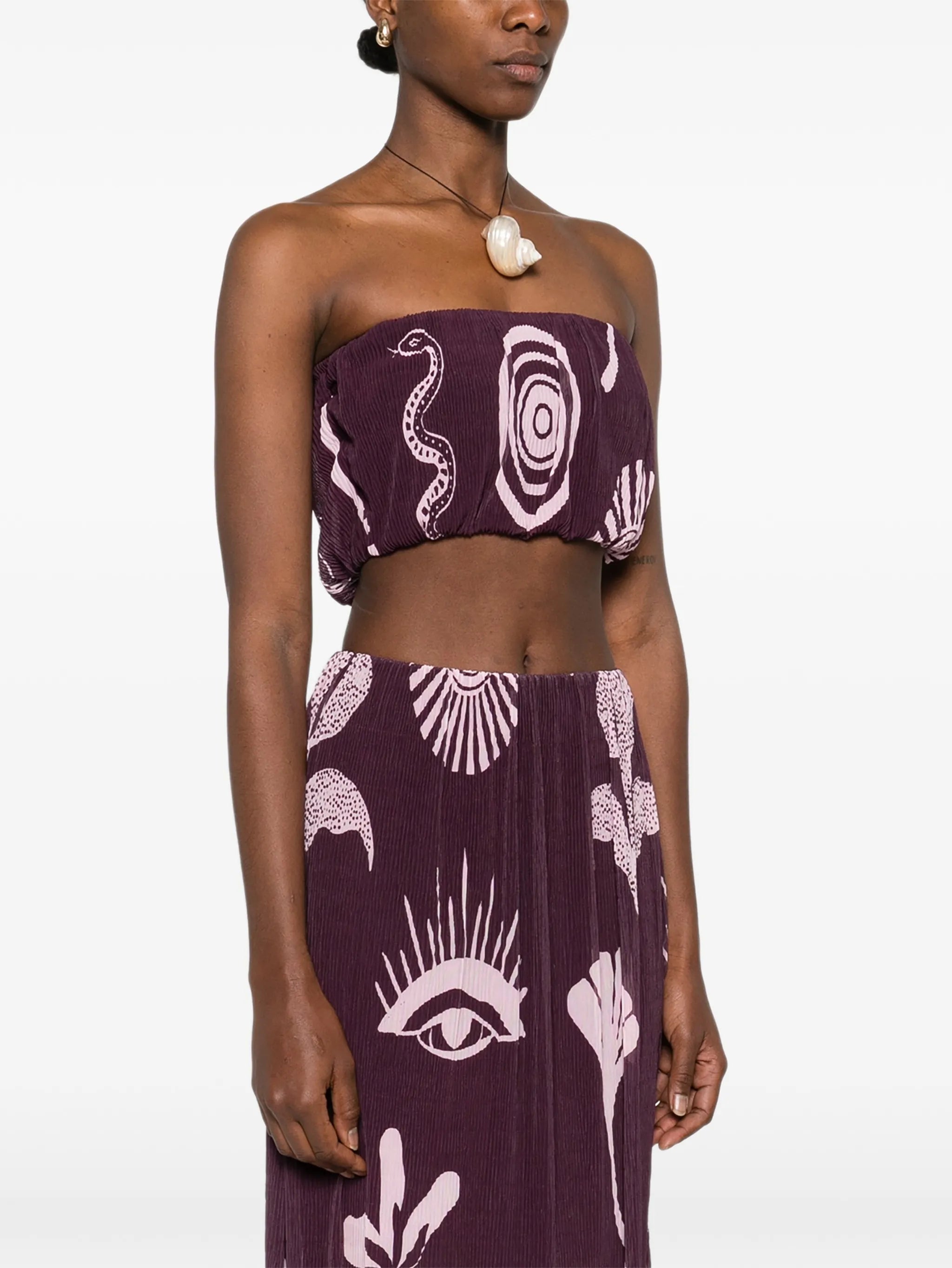 Odessa strapless top