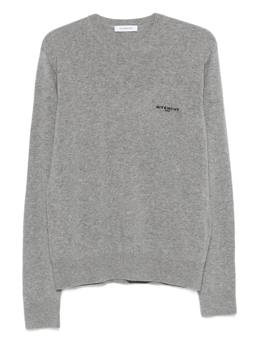 logo crew-neck sweater