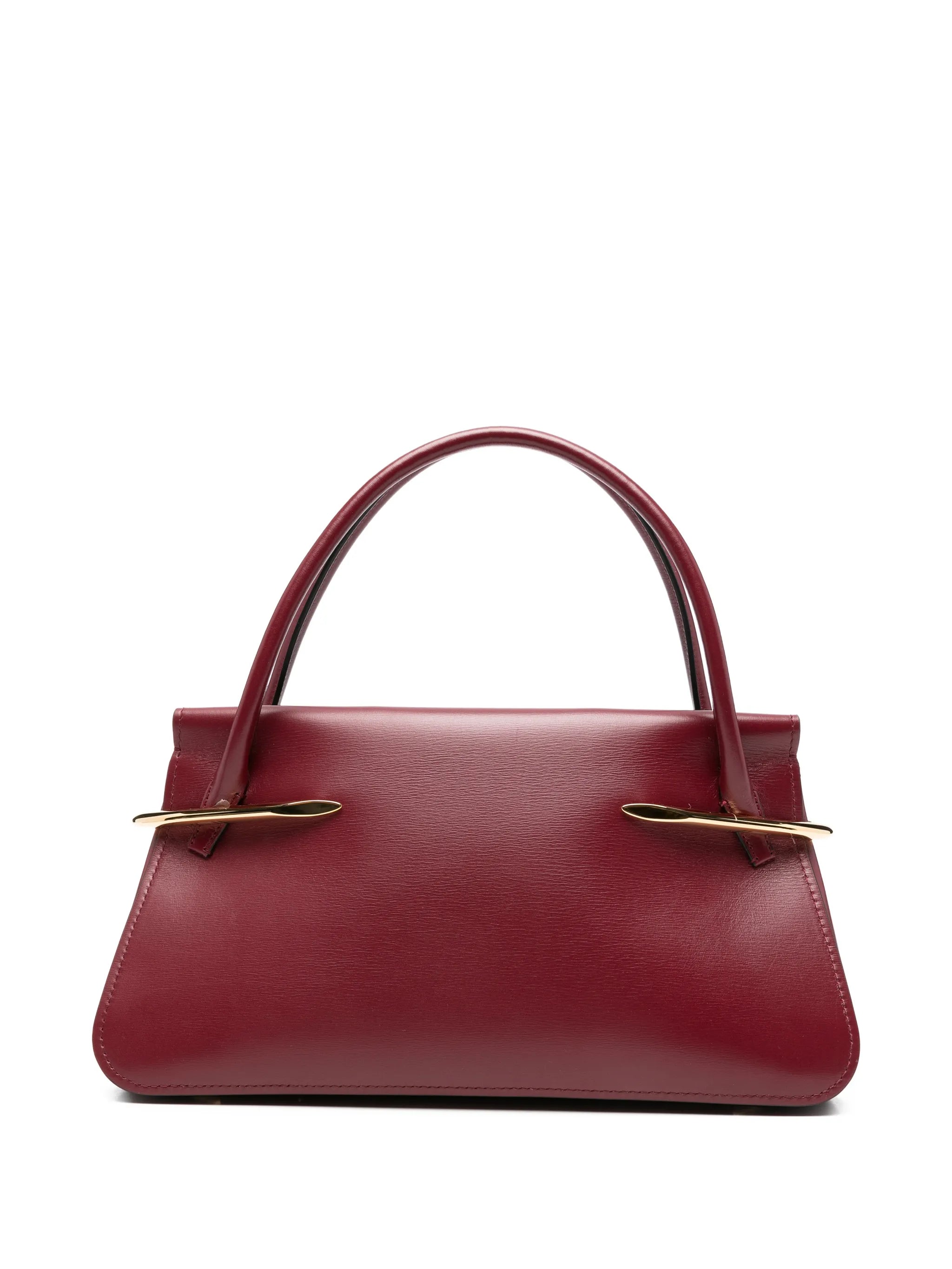 medium pinch bag in leather