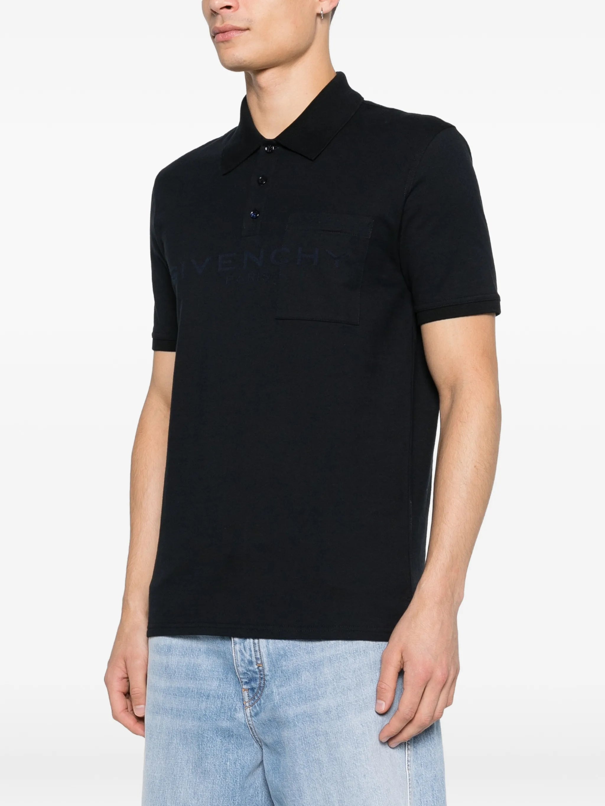 short-sleeve polo shirt
