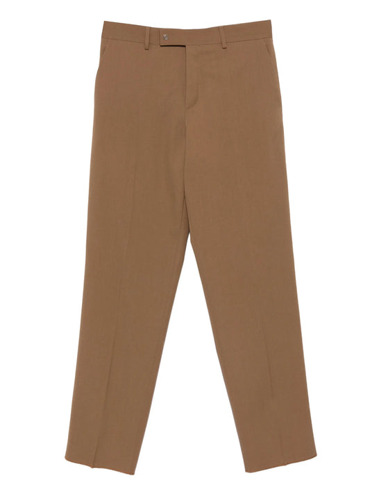 straight-leg trousers