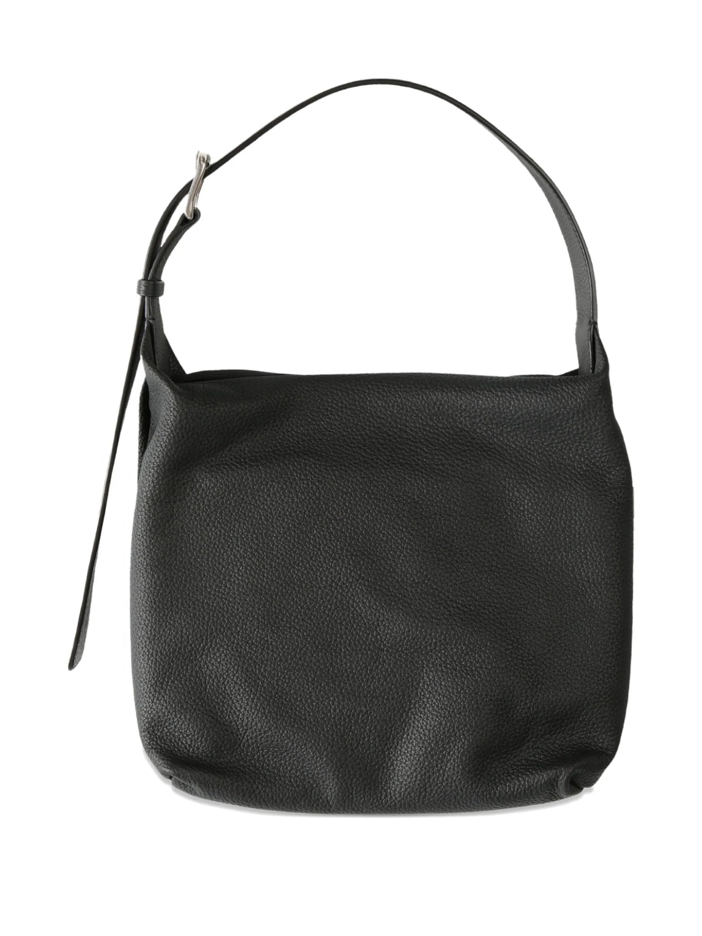 Isa buckle-fastening leather shoulder bag
