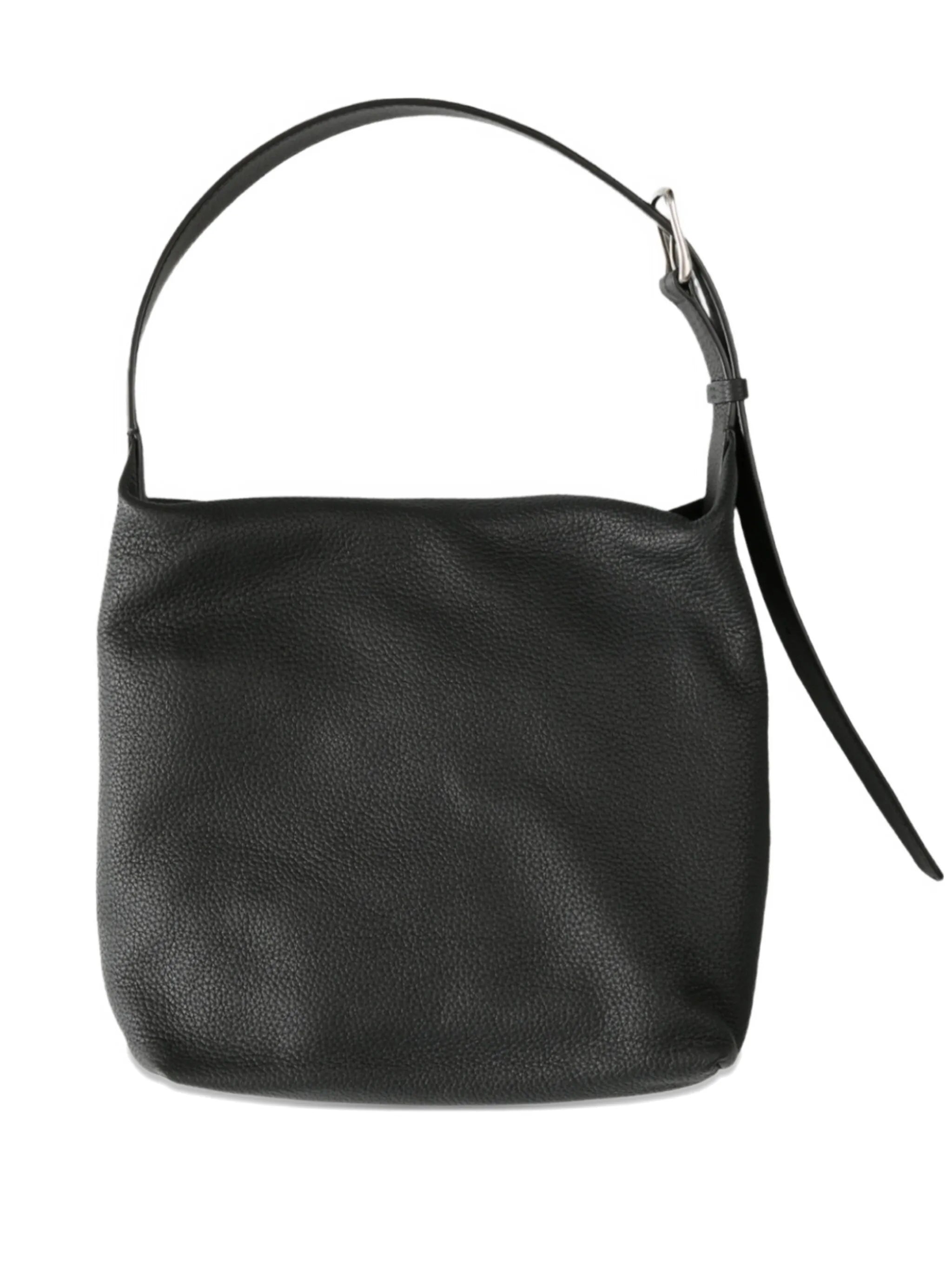 Isa buckle-fastening leather shoulder bag