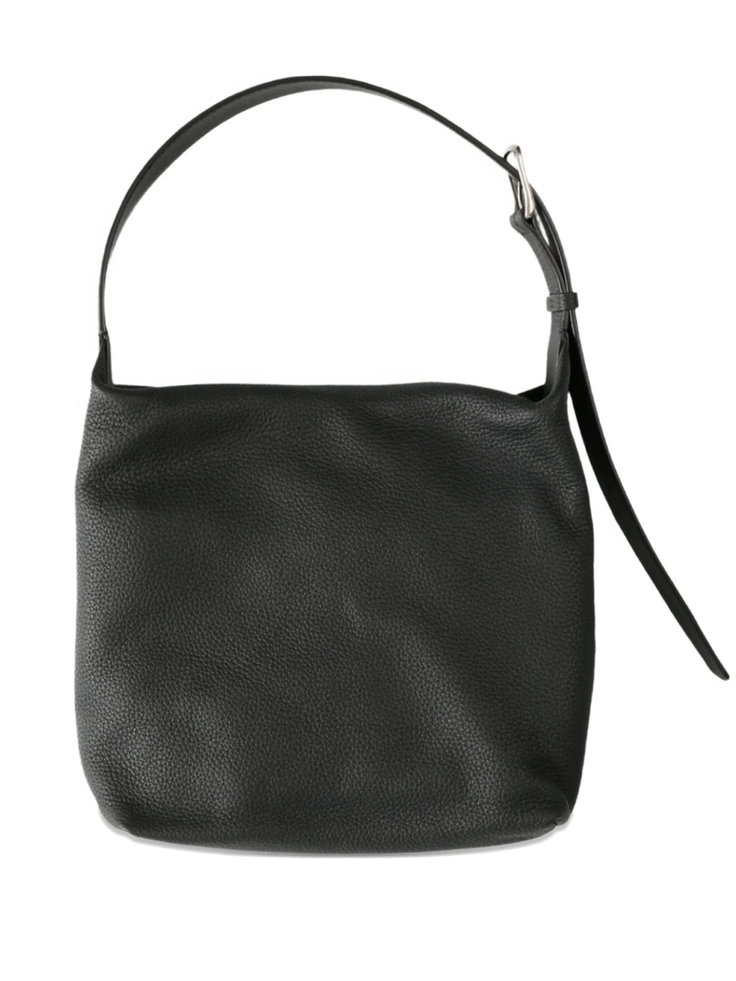 Isa buckle-fastening leather shoulder bag