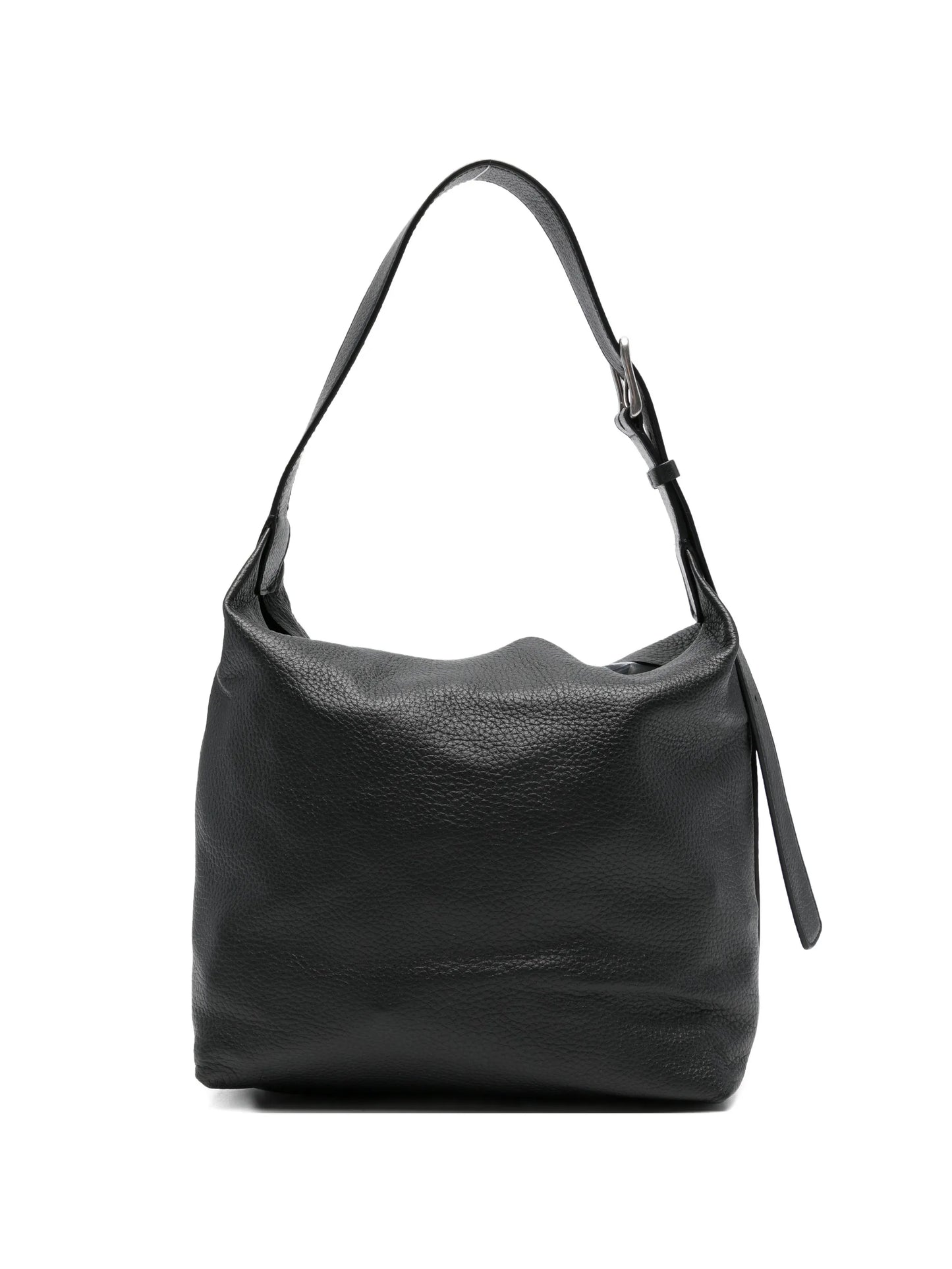 Isa buckle-fastening leather shoulder bag