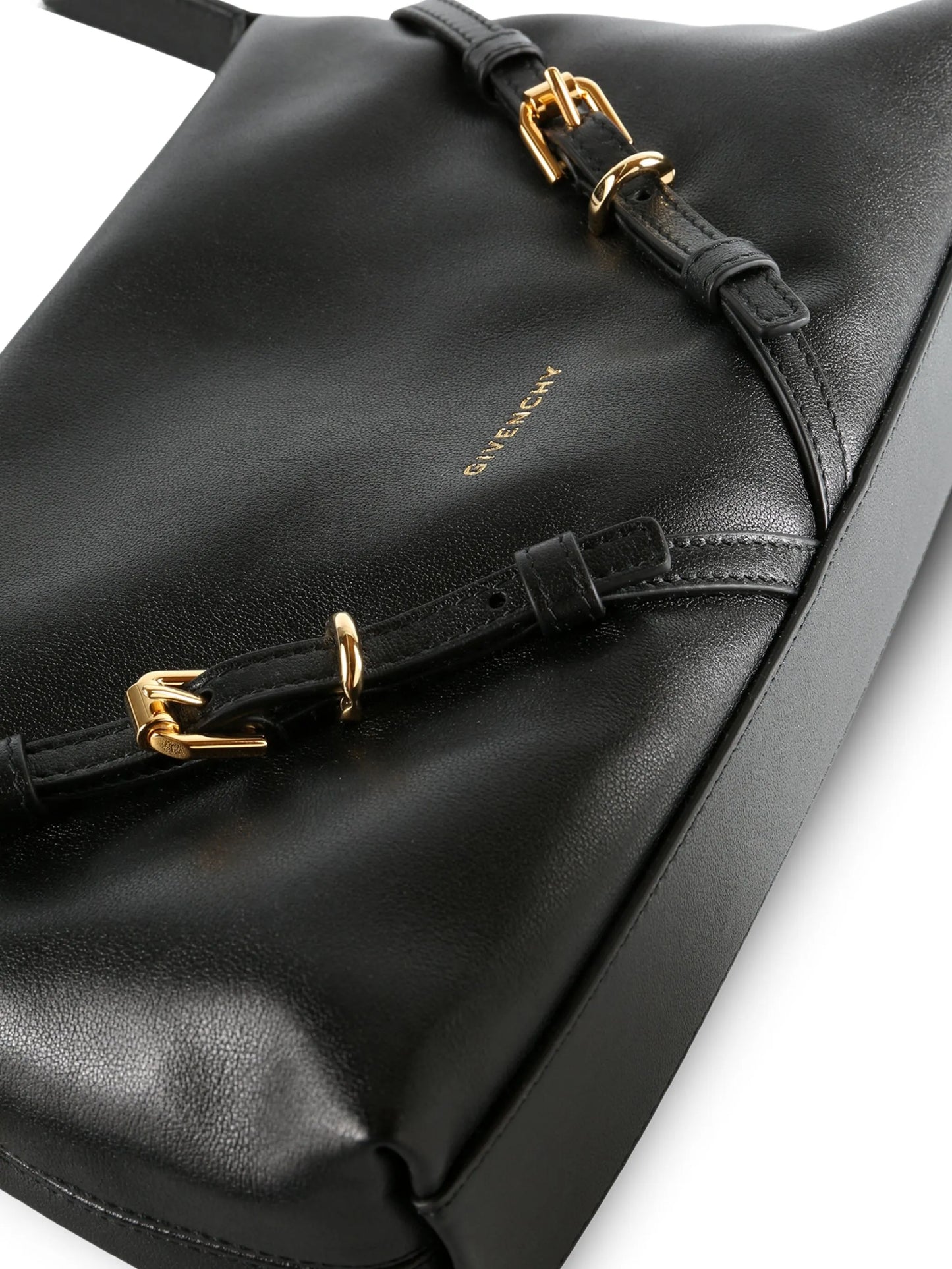 mini Voyou buckle-strap leather shoulder bag