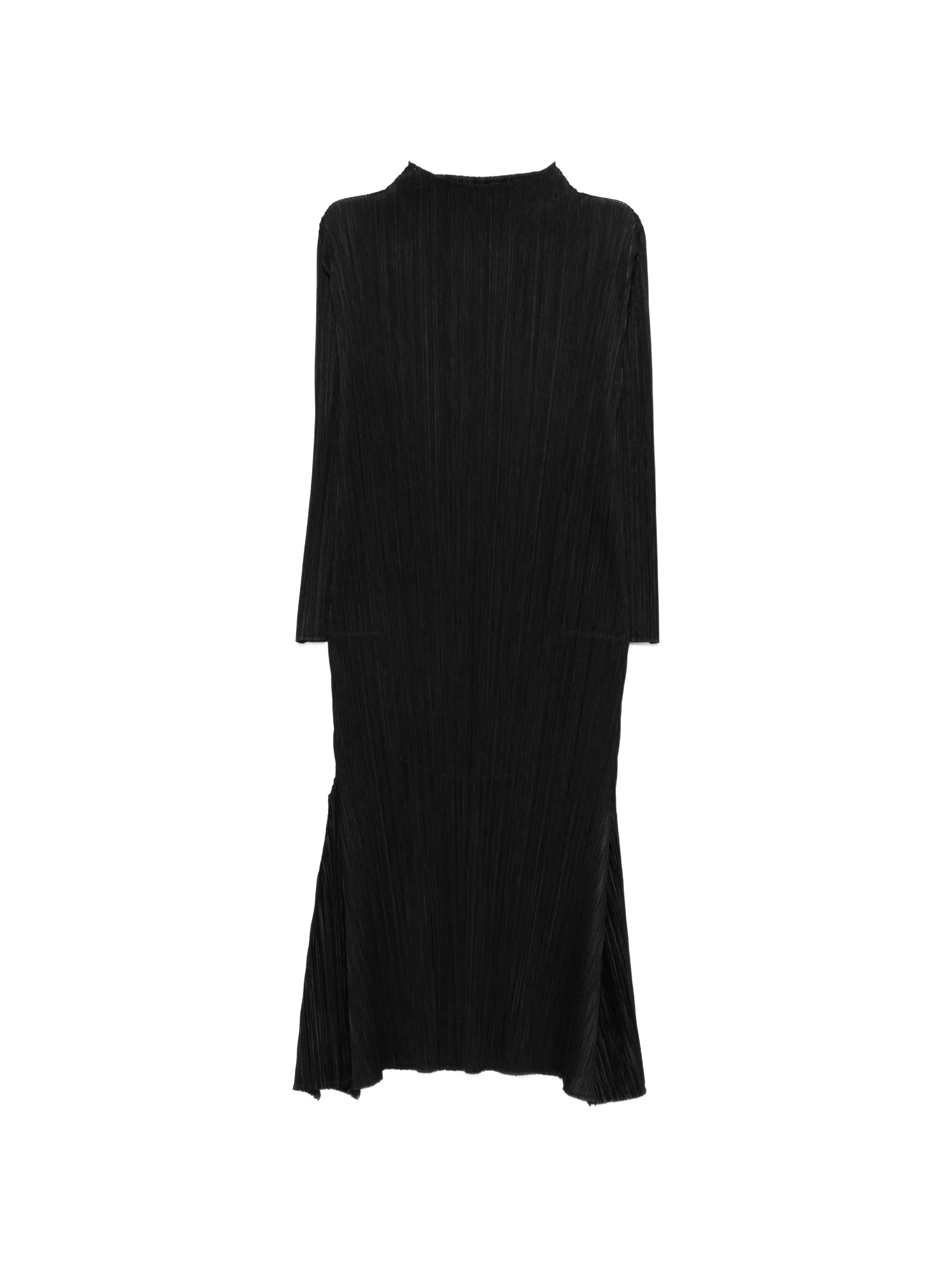 Ole! high-neck A-line midi dress