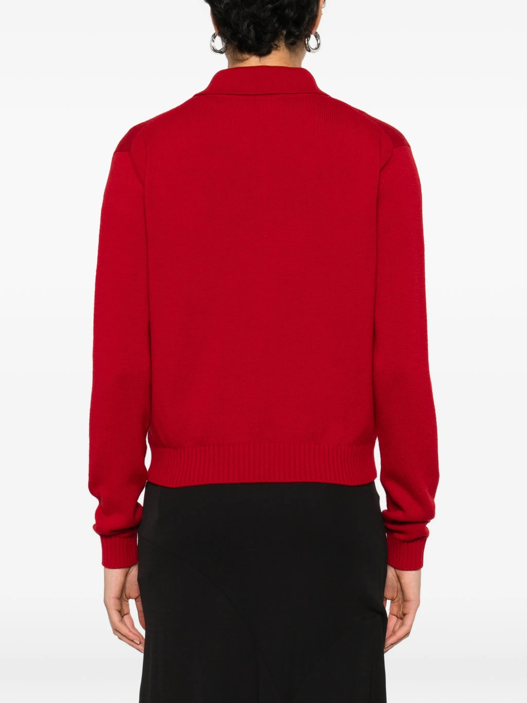 long-sleeves polo top