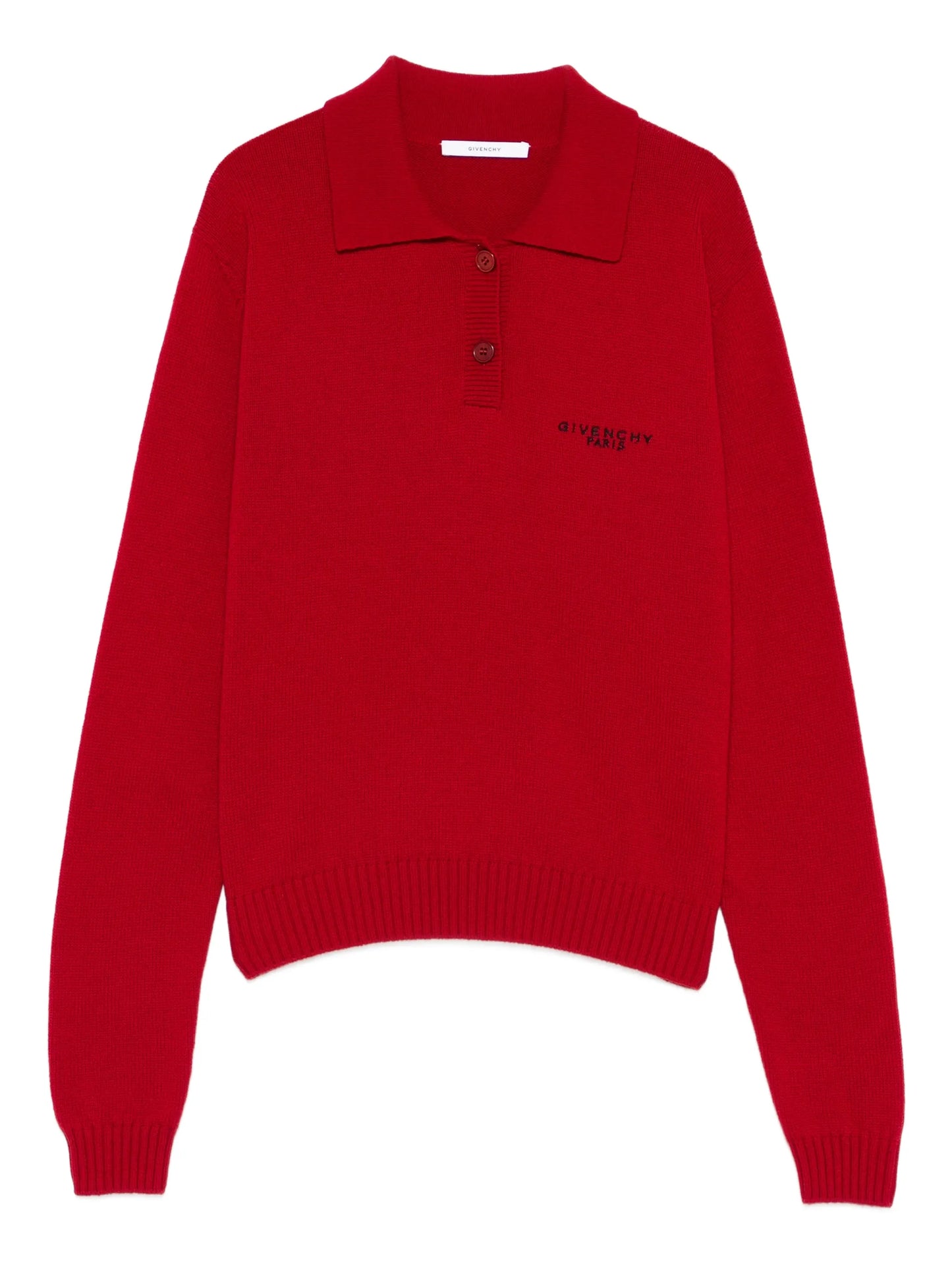 long-sleeves polo top