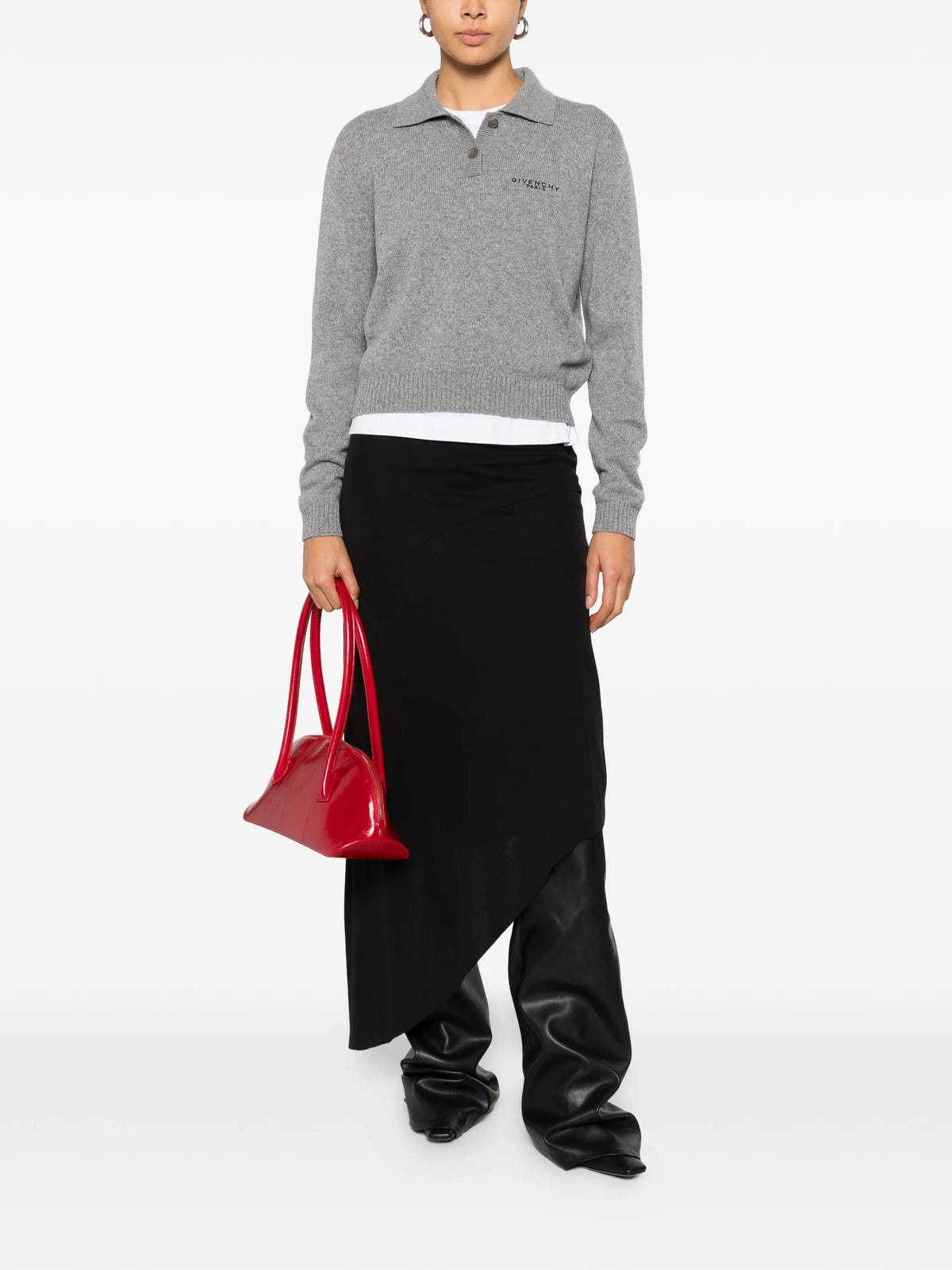 polo in wool and cashmere