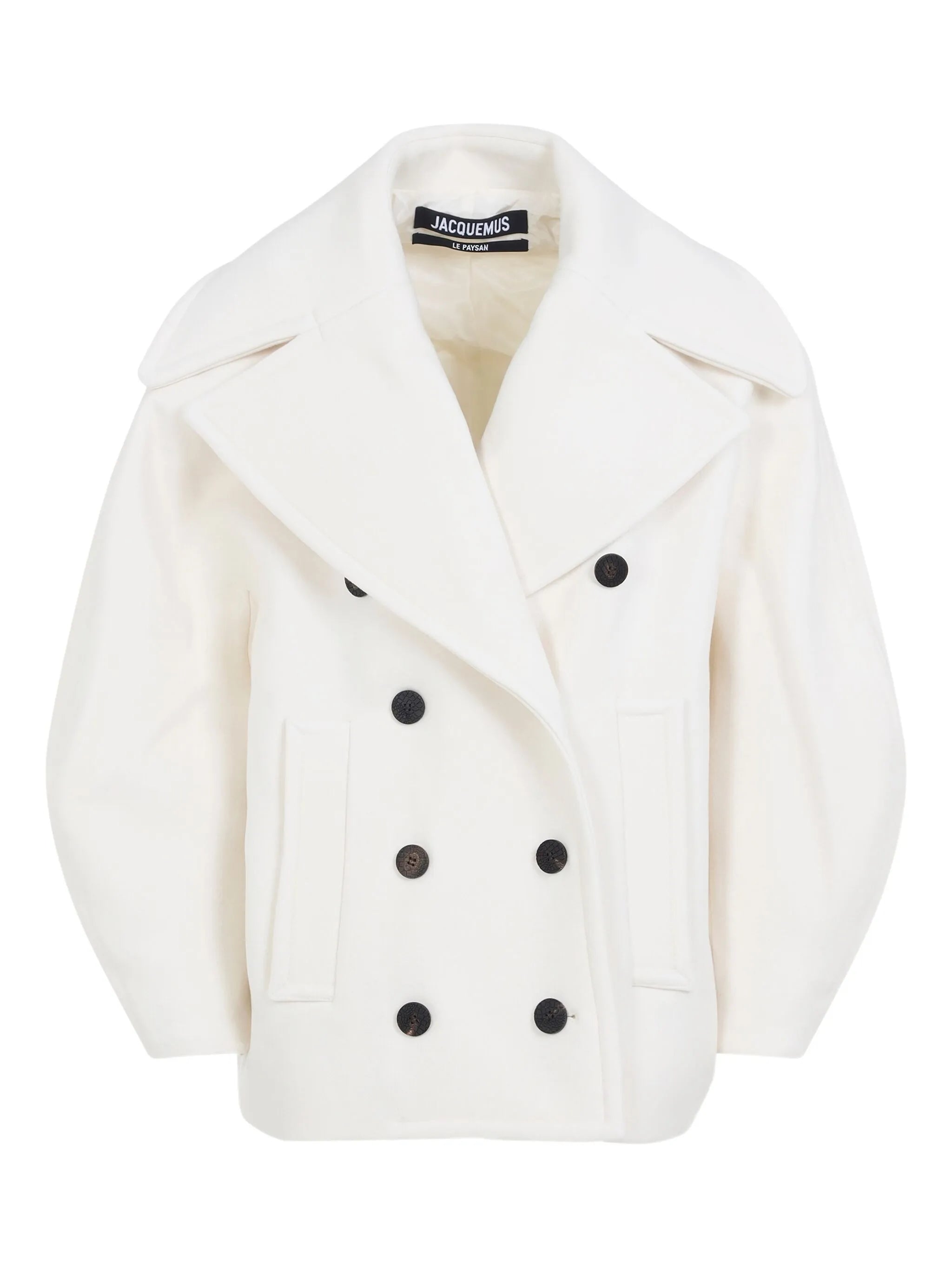 double-breasted coat