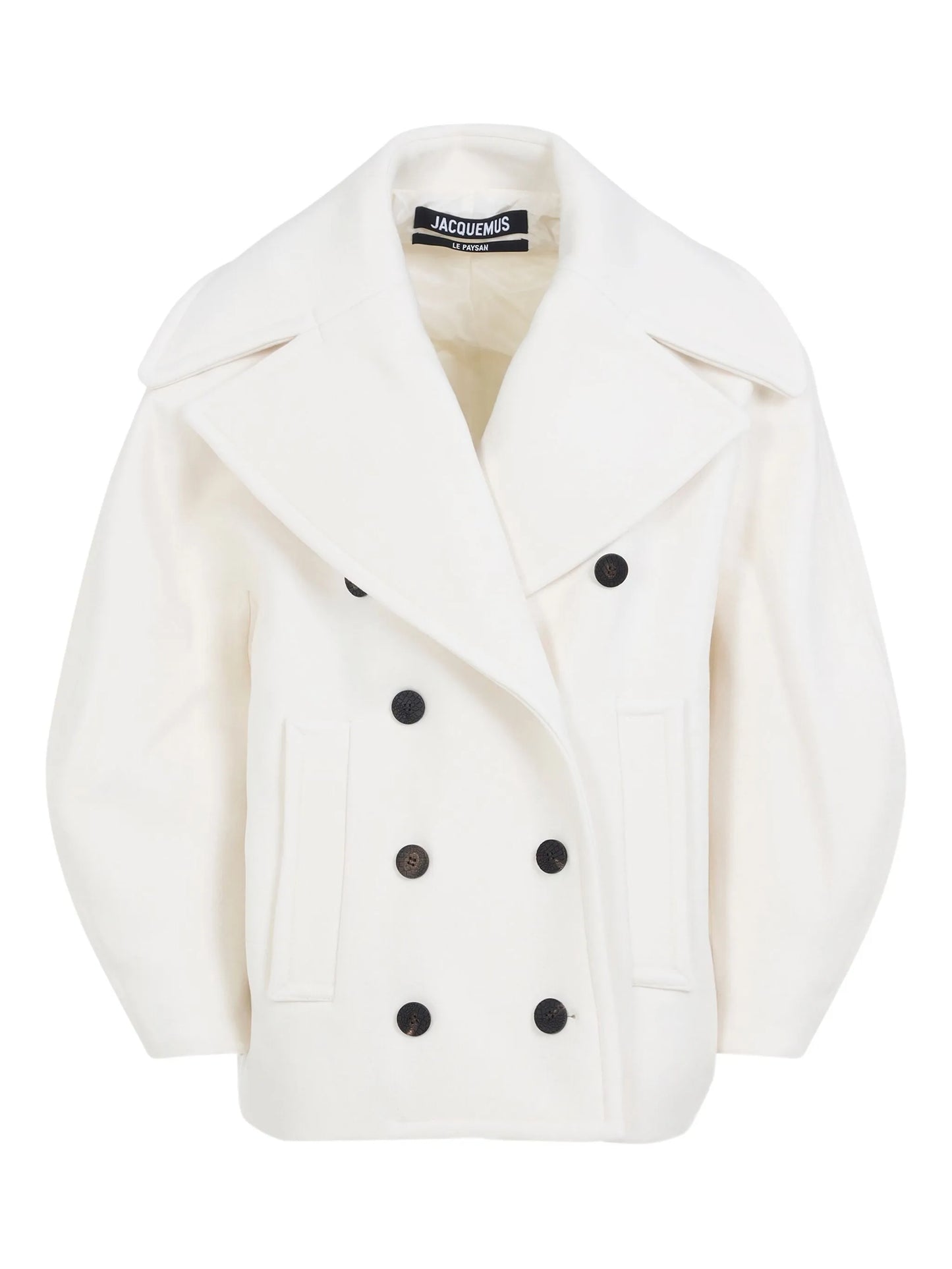 double-breasted coat