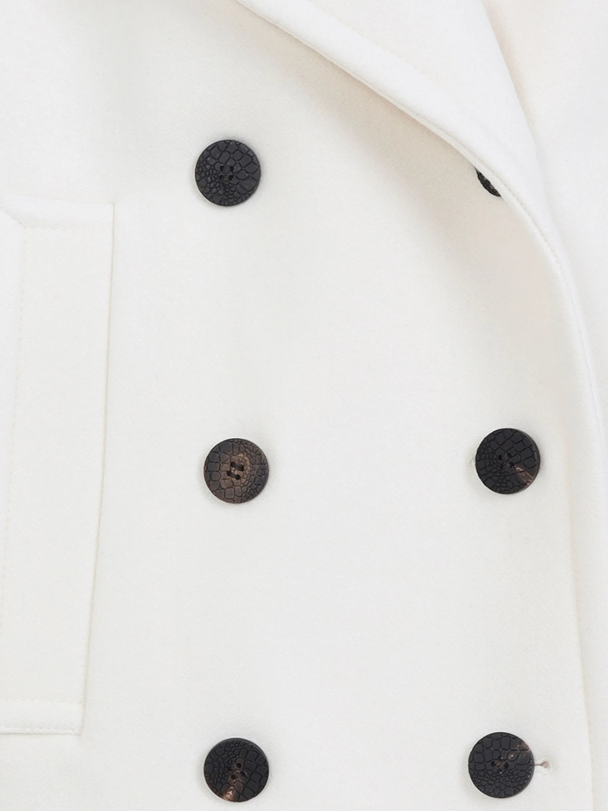 double-breasted coat