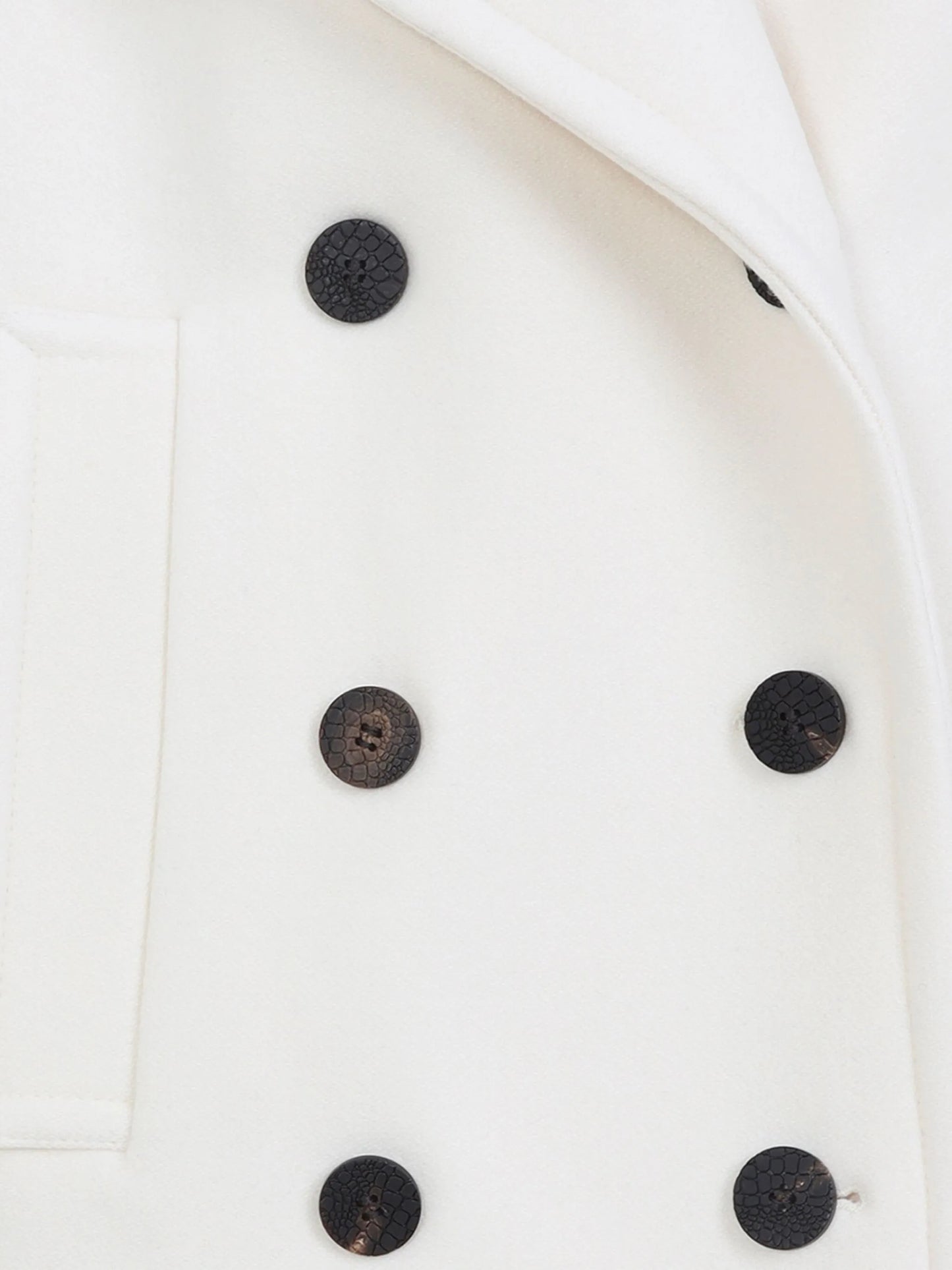 double-breasted coat