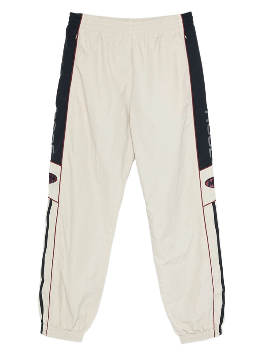 side-stripe elasticated track pants